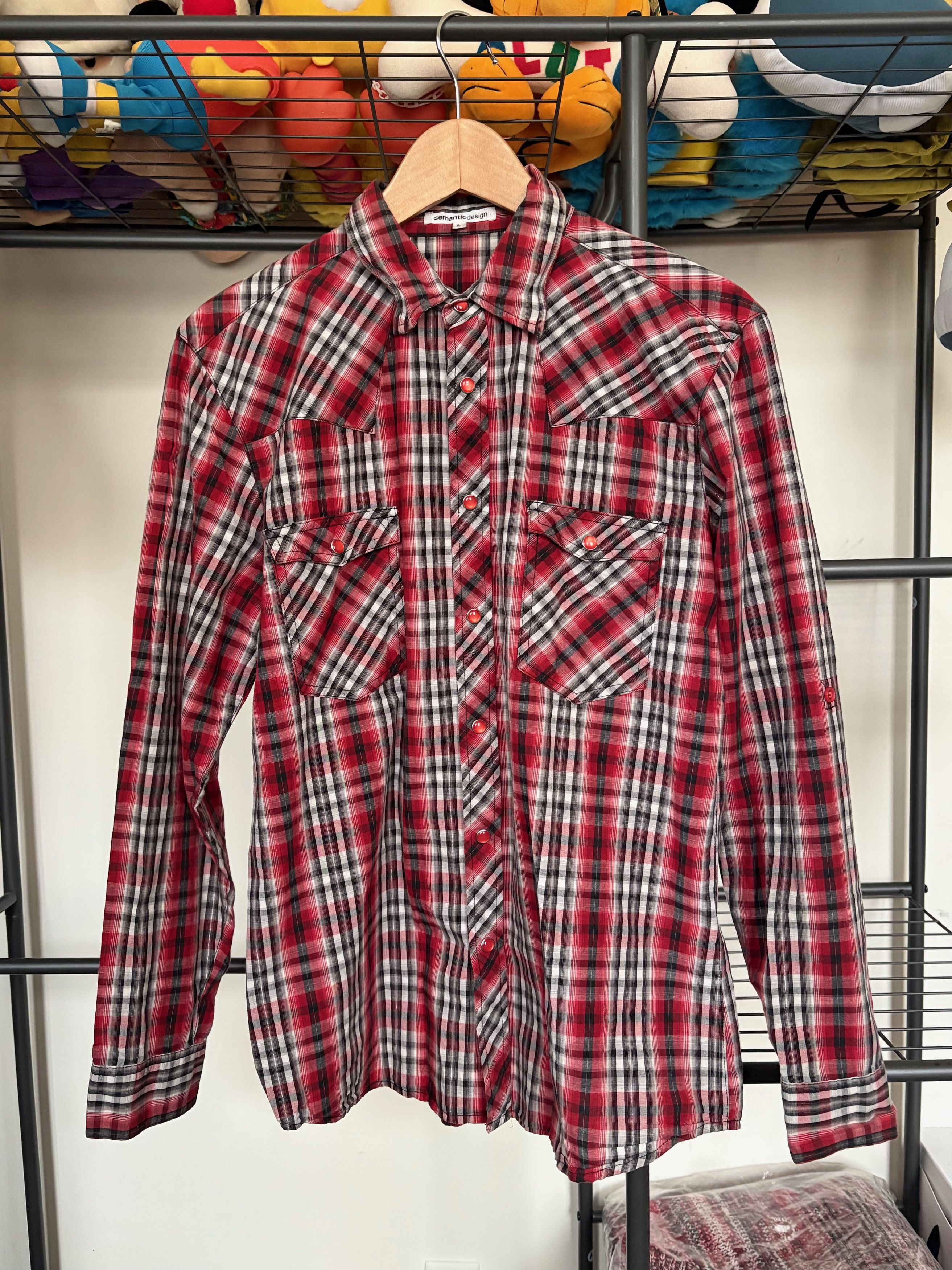 semanticdesign semanticdesign 00's Western Long-Sleeve Button-Up Size US M / EU 48-50 / 2 - 1 Thumbnail