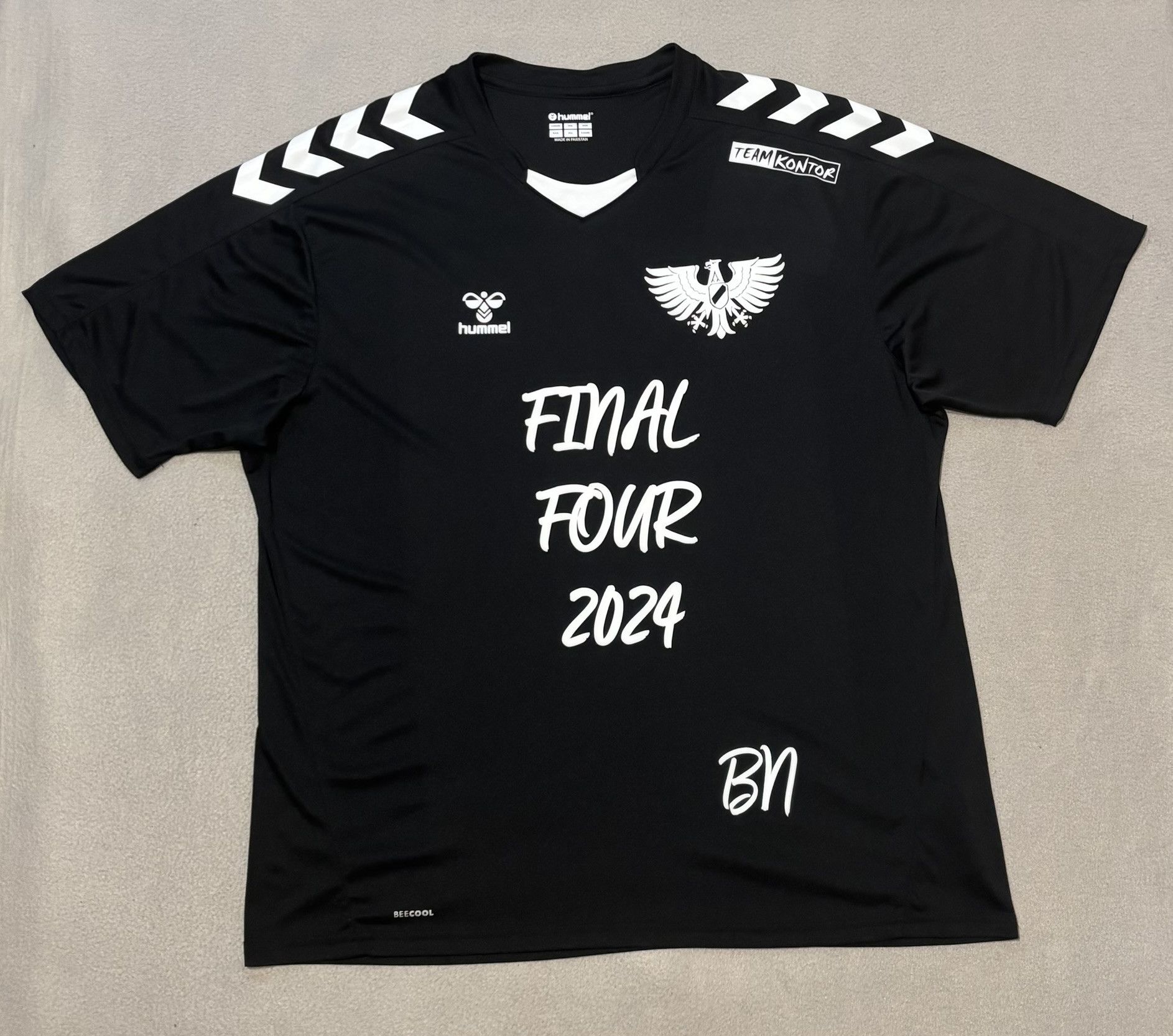 Hummel BFC Preussen 2024 Final Hummel Handball Jersey Size XXXL Size US XXL / EU 58 / 5 - 5 Thumbnail