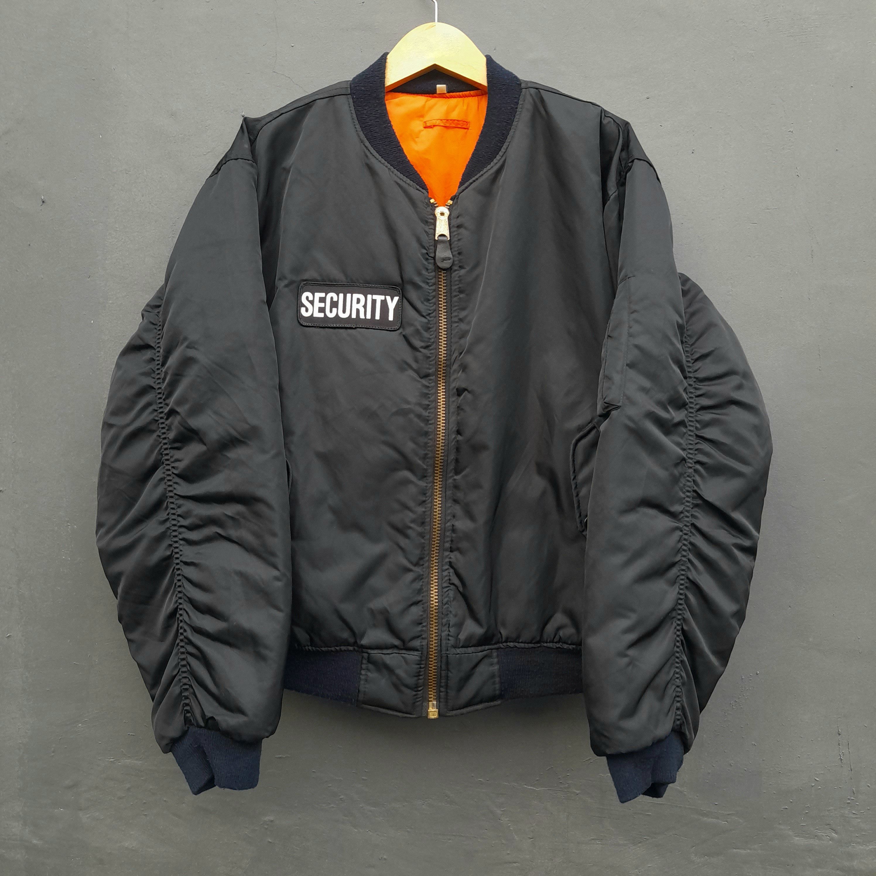 Rothco Rothco RARE security flyer's men bomber jacket Size US XL / EU 56 / 4 - 5 Thumbnail