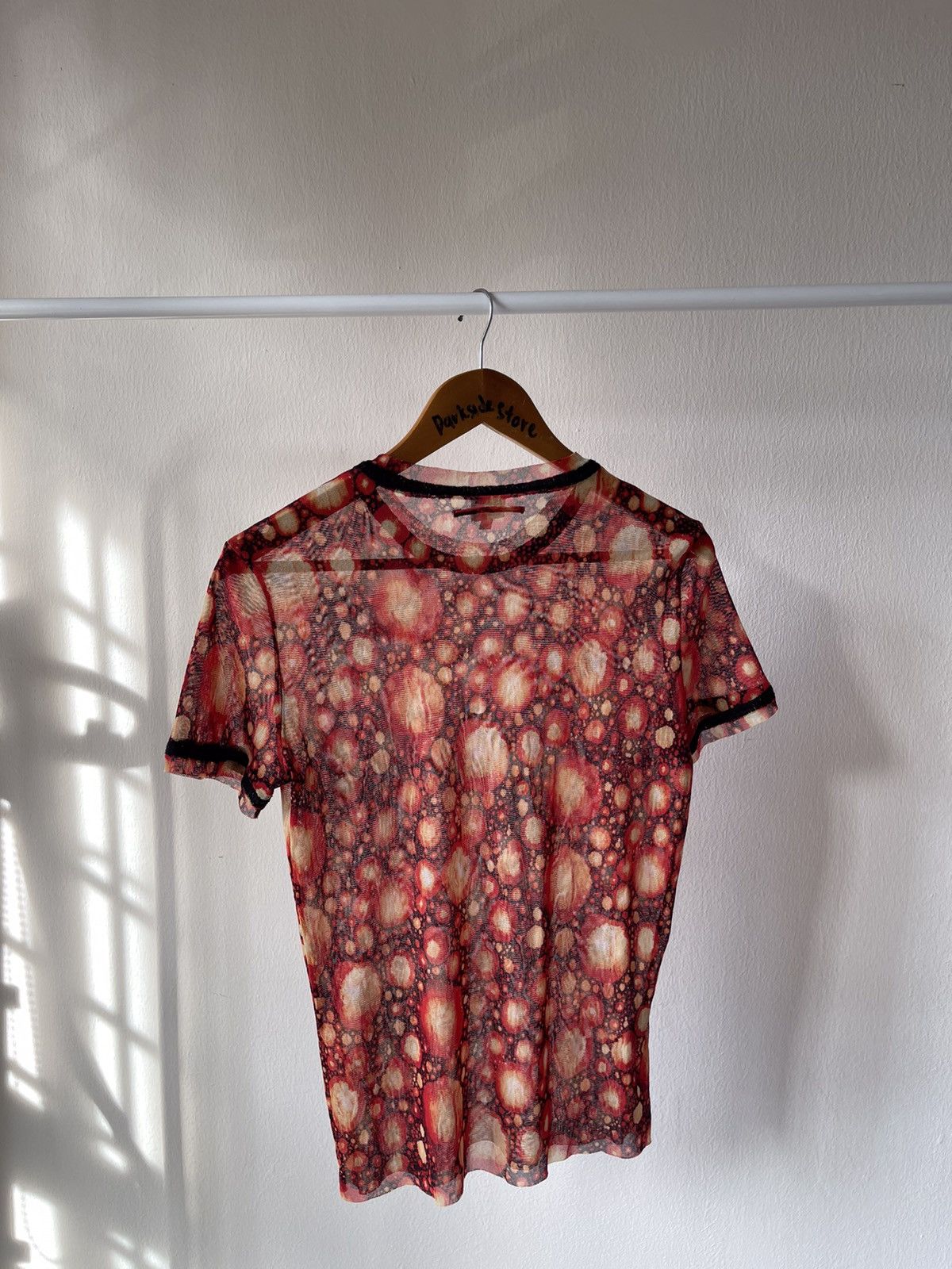 Jean Paul Gaultier 90s Jean Paul Gaultier Homme Mesh Tee Size US S / EU 44-46 / 1 - 8 Thumbnail