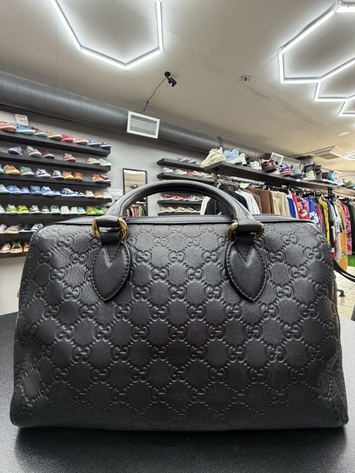 Gucci Gucci Boston Bag Guccissima Leather Medium Retail $1980 Size ONE SIZE - 4 Thumbnail