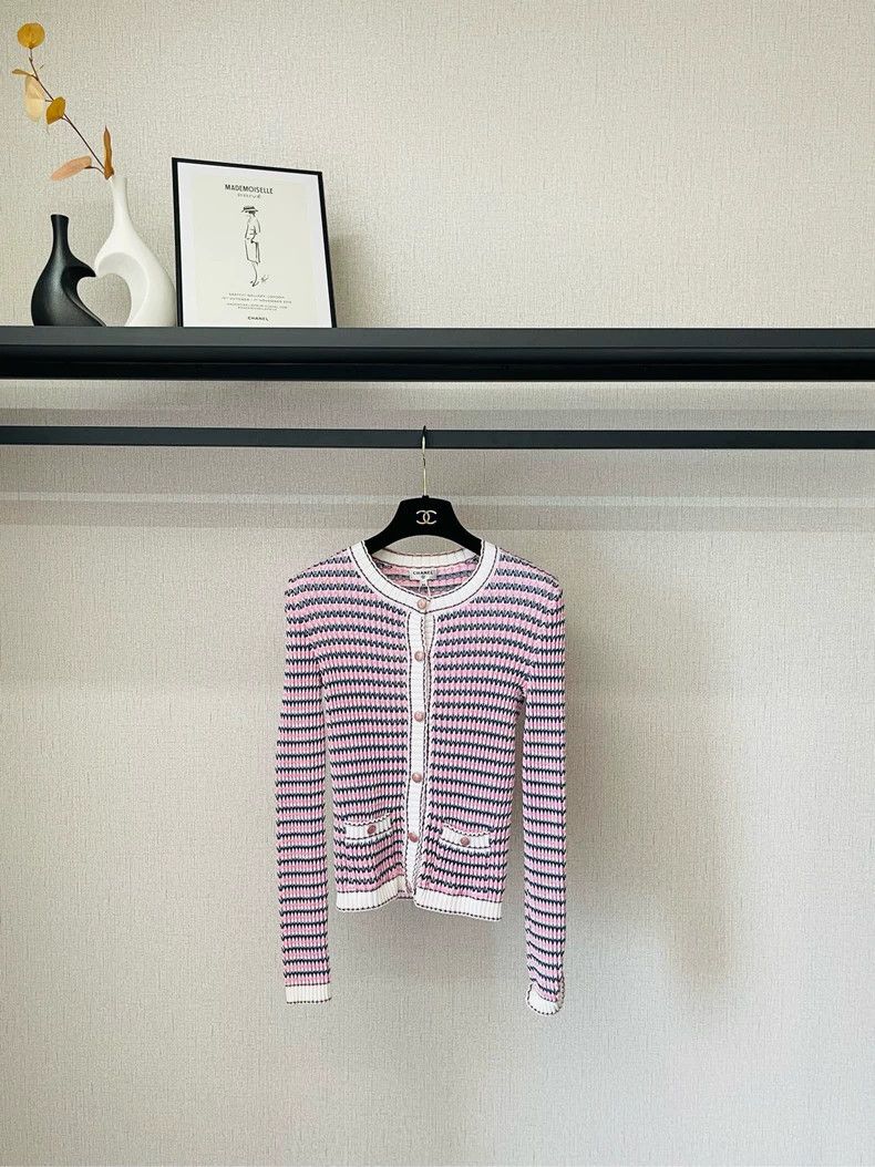 Chanel Chanel Pastel Color Knit Sweater- DMC Size US M / EU 48-50 / 2 - 1 Thumbnail