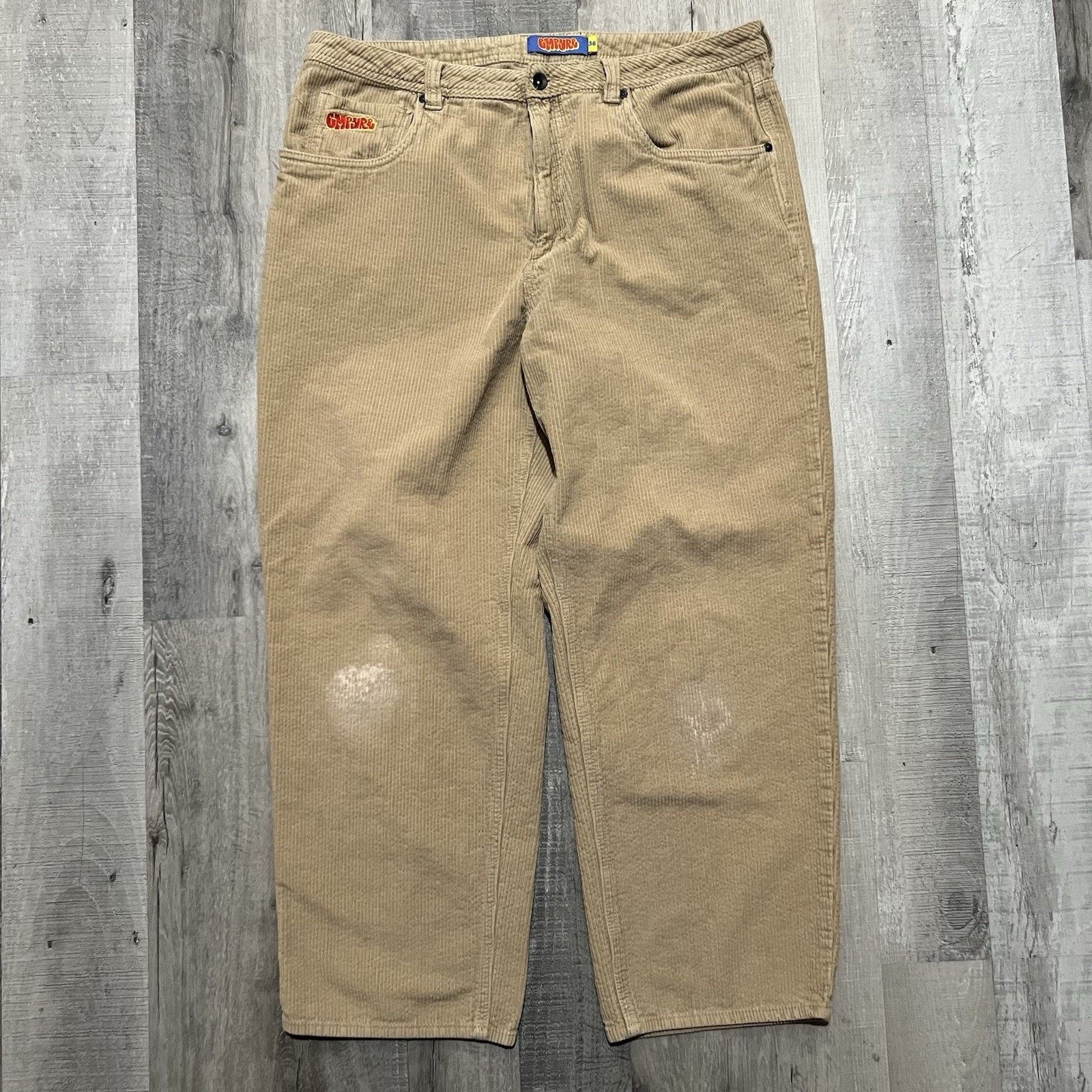 Empyre Empyre Baggy Corduroy Skater Pants Faded Wide Leg Grunge 38 Size US 38 / EU 54 - 1 Thumbnail