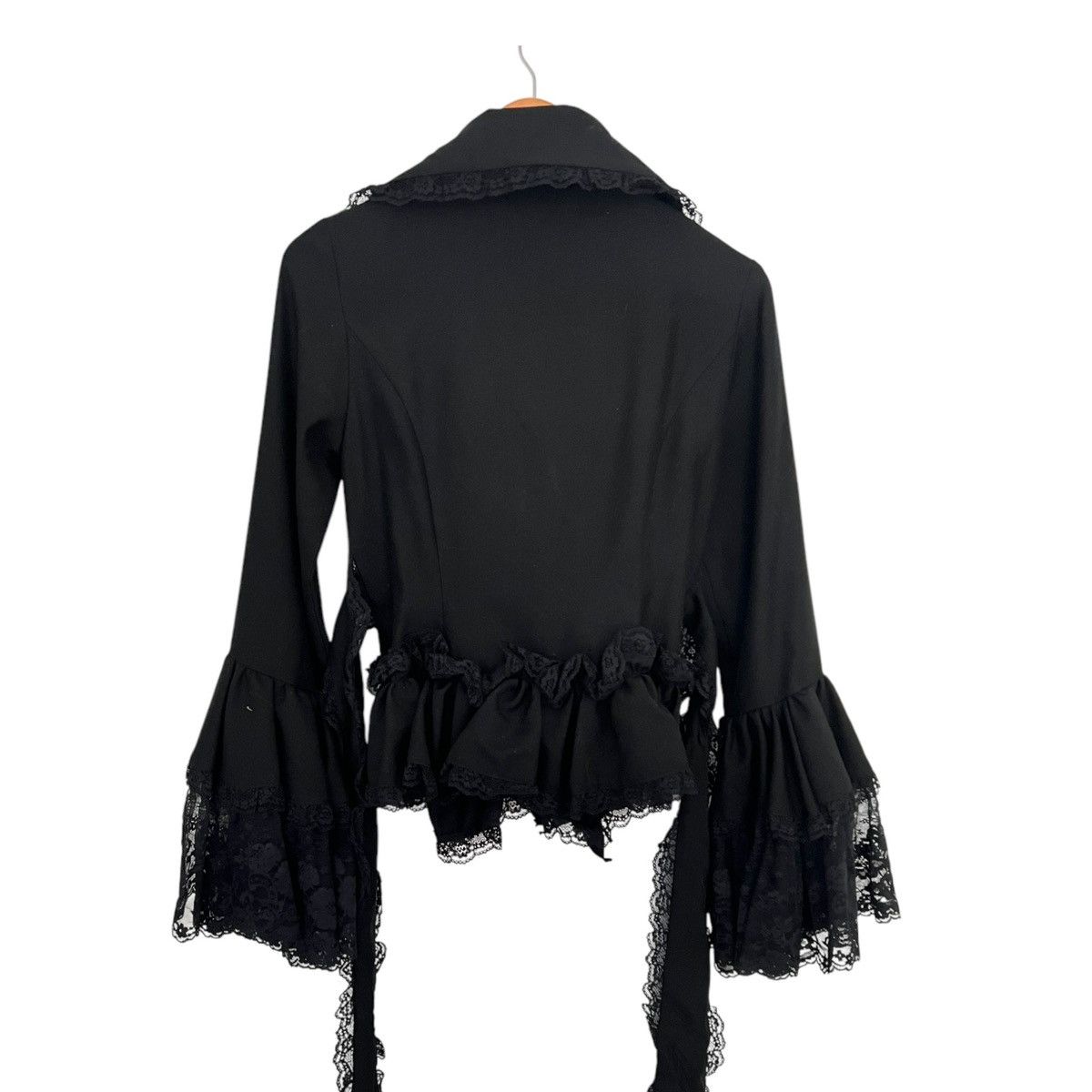 Japanese Brand Reiko matsuyama ruffle frill blouse shirt Size S / US 4 / IT 40 - 4 Thumbnail