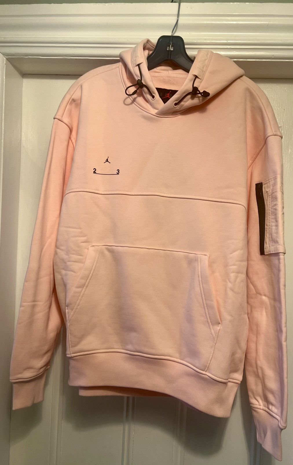 Jordan Brand Authentic Jordan 23 Engineered Hoodie atmosphere pink black Size US S / EU 44-46 / 1 - 1 Thumbnail