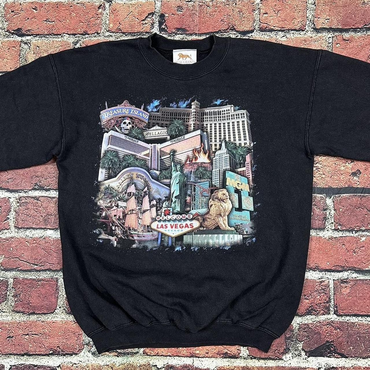 Vintage Vintage Las Vegas Hotels MGM Grand Sweatshirt NY Bellagio Size US M / EU 48-50 / 2 - 2 Thumbnail