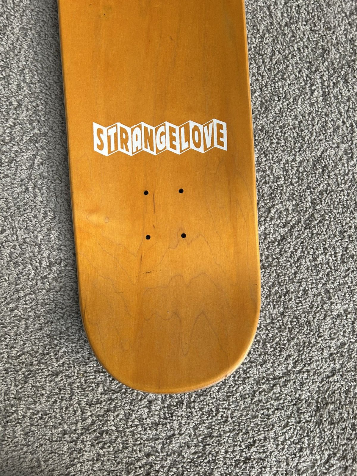 StrangeLove Skateboards StrangeLove Heart Skull Skateboard Deck Size ONE SIZE - 7 Thumbnail