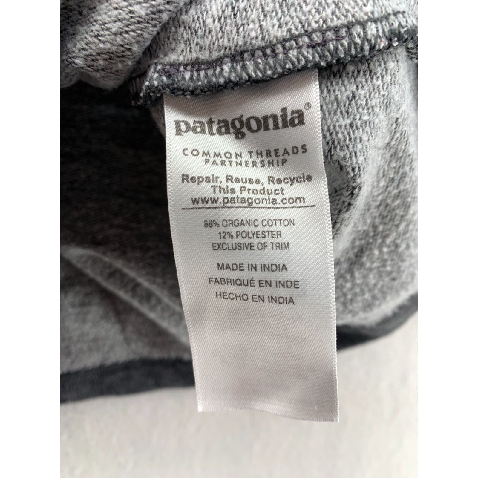 Patagonia Patagonia Pullover Sweatshirt Graphic Heather Gray Crewneck Size Mens Small Size US S / EU 44-46 / 1 - 5 Thumbnail