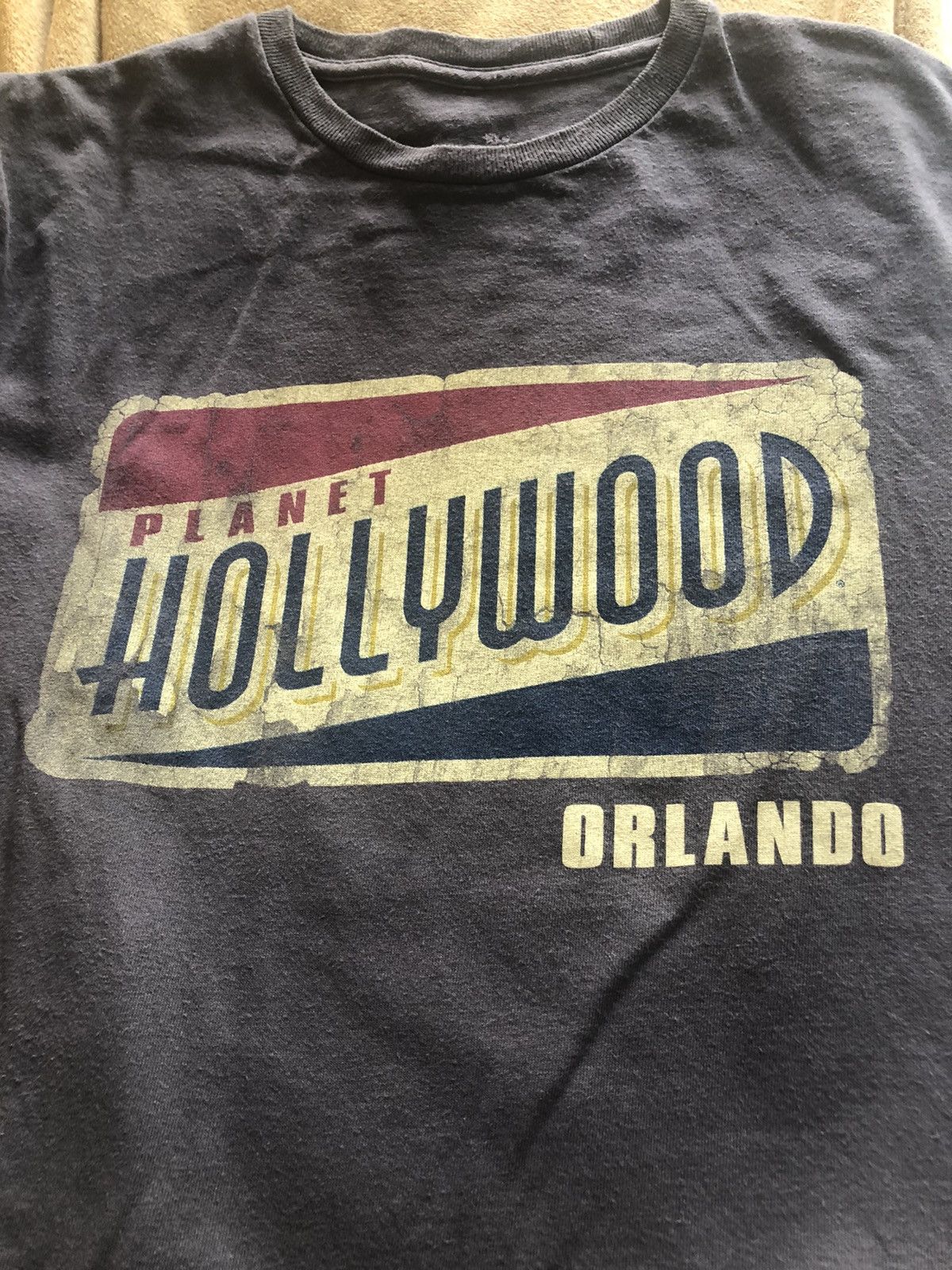 Planet Hollywood × Vintage PLANET HOLLYWOOD ORLANDO VINTAGE USA TEE SHIRT Size US M / EU 48-50 / 2 - 2 Thumbnail
