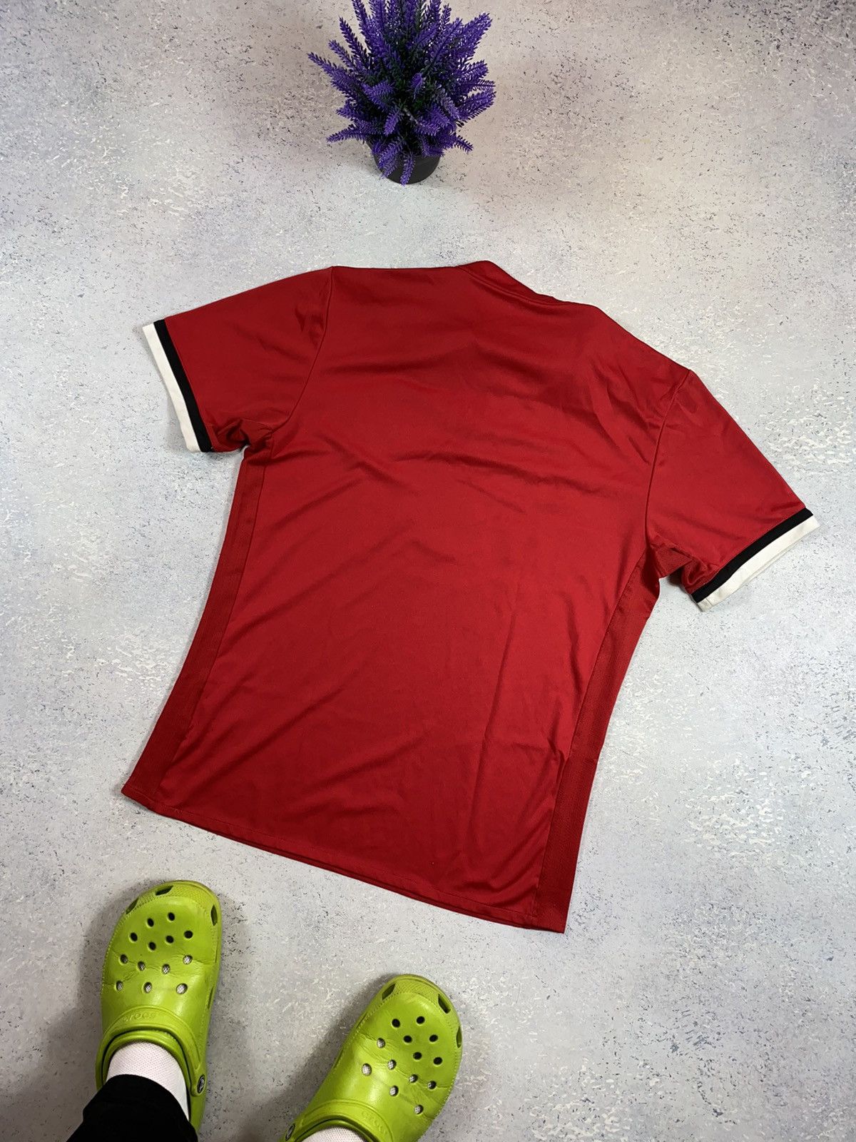 Adidas Adidas Manchester United Chevrolet Soccer Jersey 2017 Size US M / EU 48-50 / 2 - 6 Thumbnail