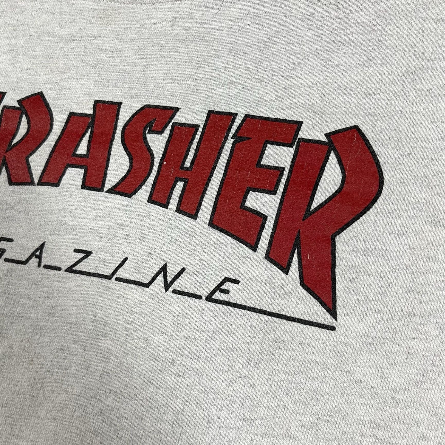 Thrasher Thrasher Sweatshirt Mens M Gray Crewneck 90s Grunge VTG Hooded Graphic Print Pockets Logo Size US M / EU 48-50 / 2 - 5 Thumbnail