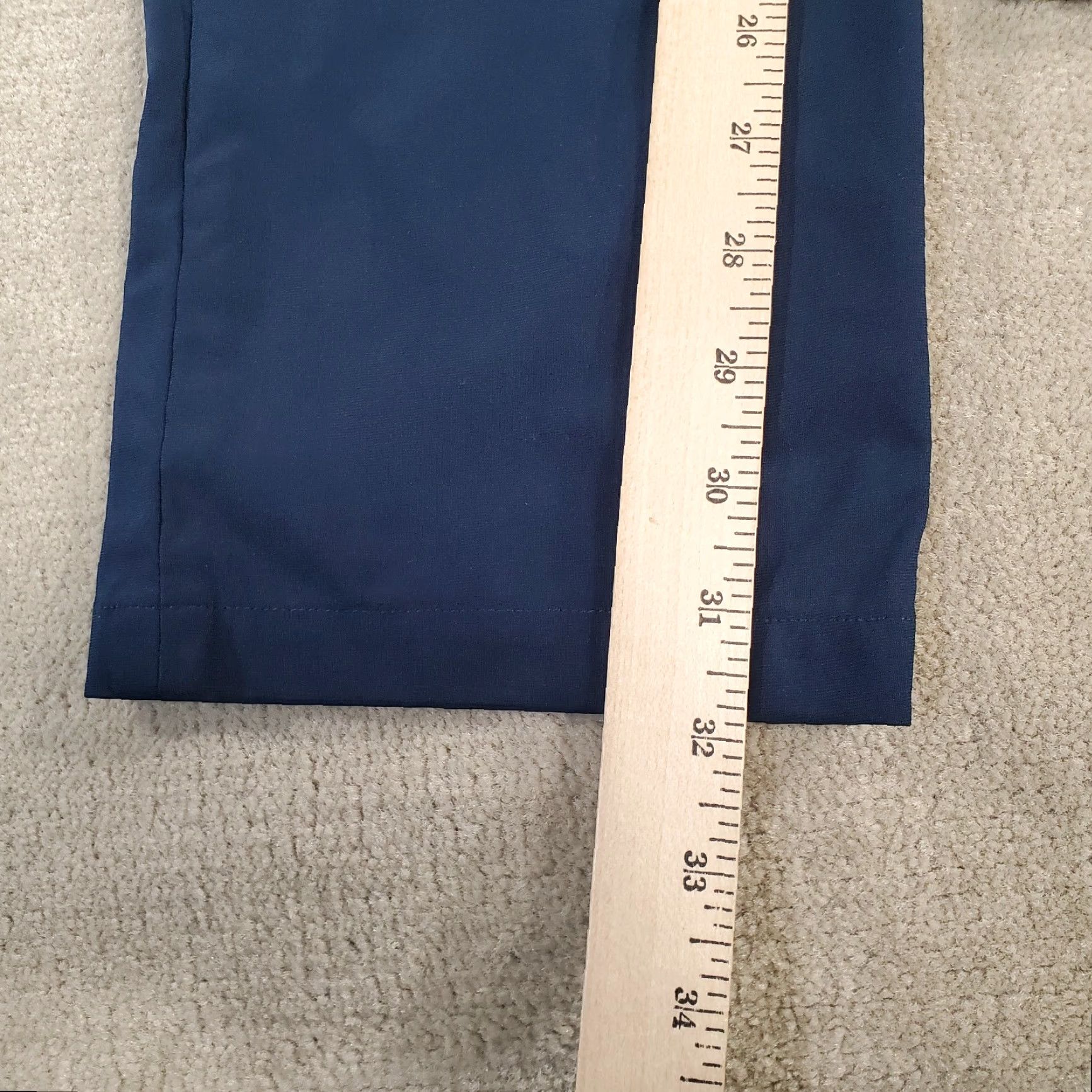 Rhone Rhone Pants Mens 34x32 Blue Chino Solid Lightweight Breathable Quick Dry Stretch Logo Size US 34 / EU 50 - 7 Thumbnail