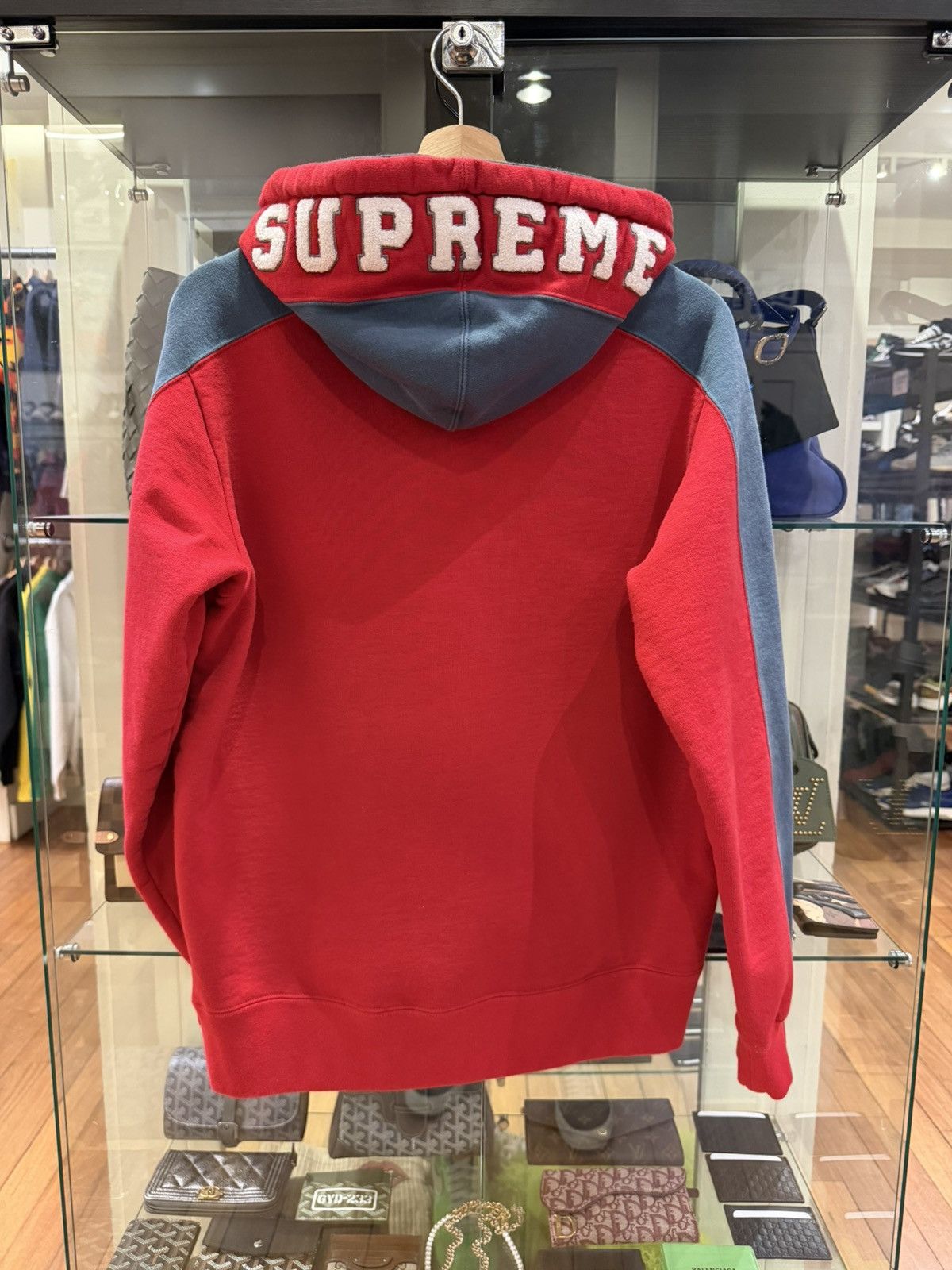 Supreme Supreme Multi Panel Chenille Patch Hoodie Size US S / EU 44-46 / 1 - 2 Thumbnail