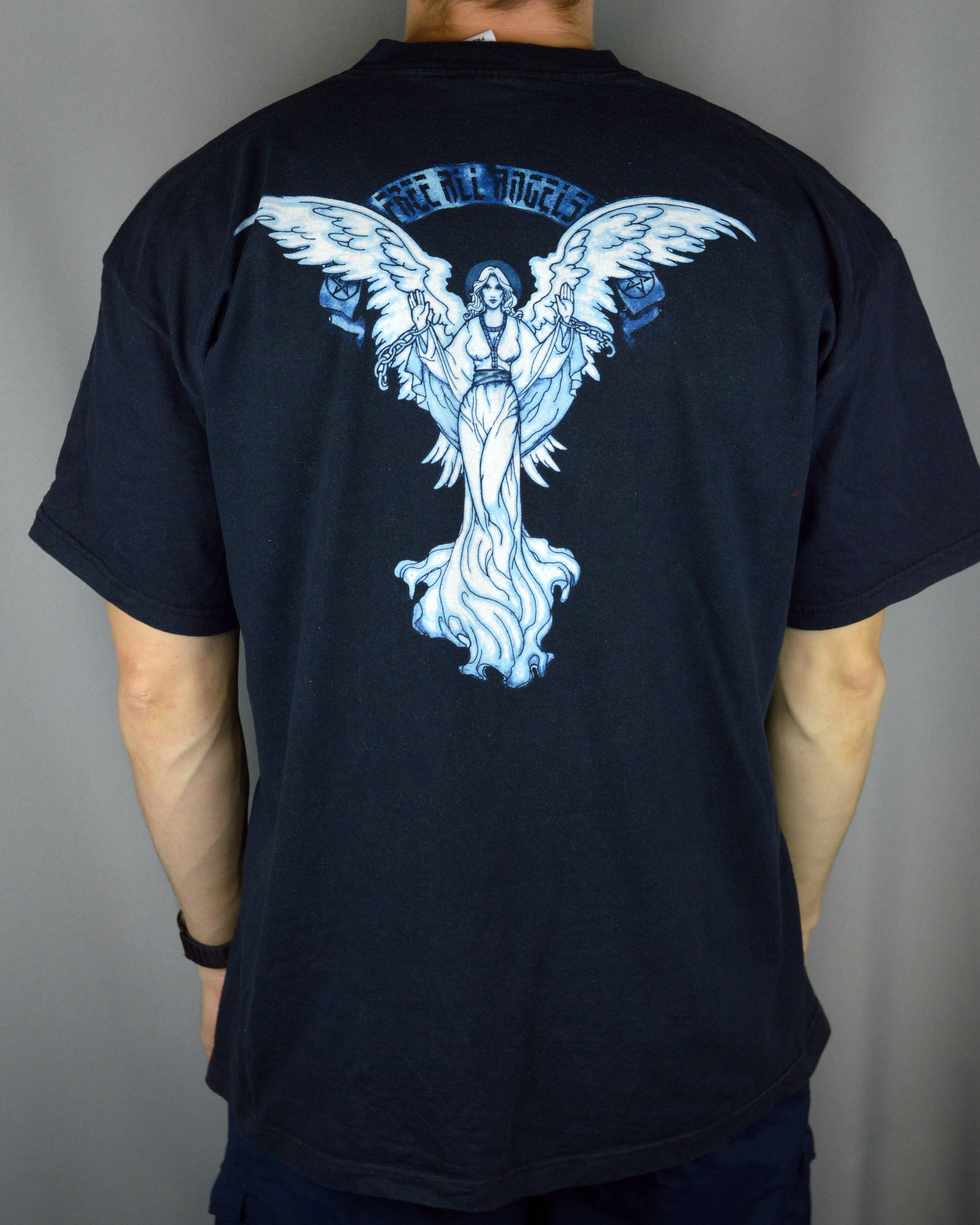 Band Tees × Vintage Vintage Ash Free All Angels 2001 t shirt Size US XL / EU 56 / 4 - 2 Thumbnail