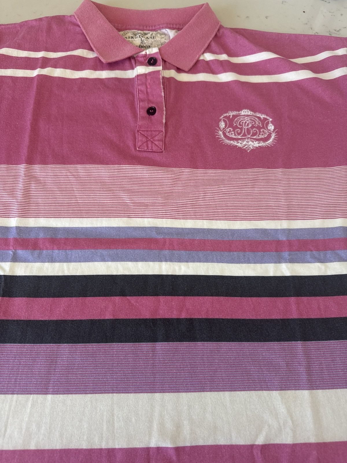 basketcase gallery BACKPACKER, striped polo Size US L / EU 52-54 / 3 - 2 Thumbnail