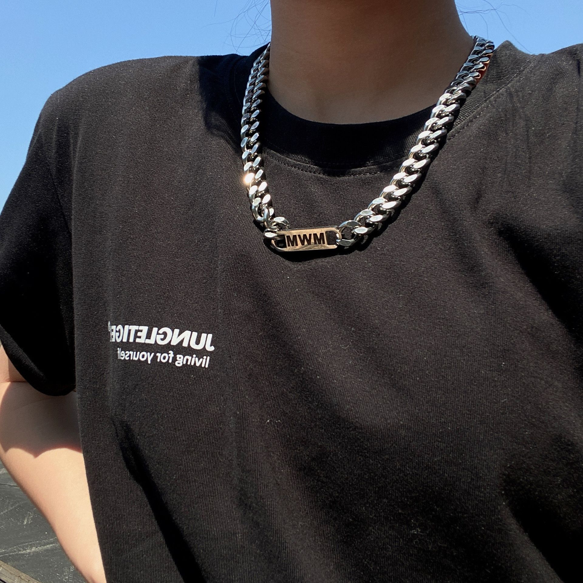 Other Cuban Chain Retro STEAL! Y2K Chains Necklace Chain Size ONE SIZE - 3 Thumbnail