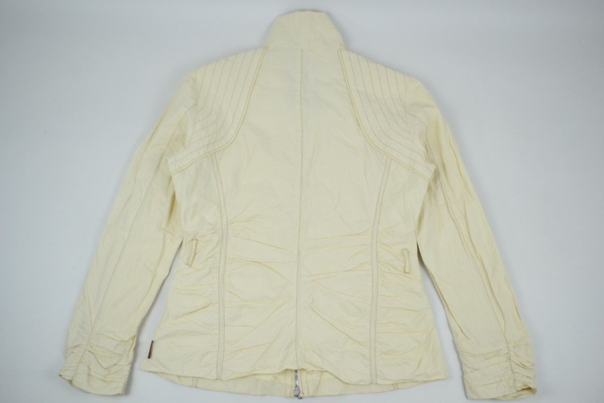 Moncler × Moncler Gamme Bleu × Moncler Grenoble VTG 90’s Logo Tab Biege Long Sleeve Trench Zip Coat Down Jacket 3 Size L / US 10 / IT 46 - 4 Thumbnail