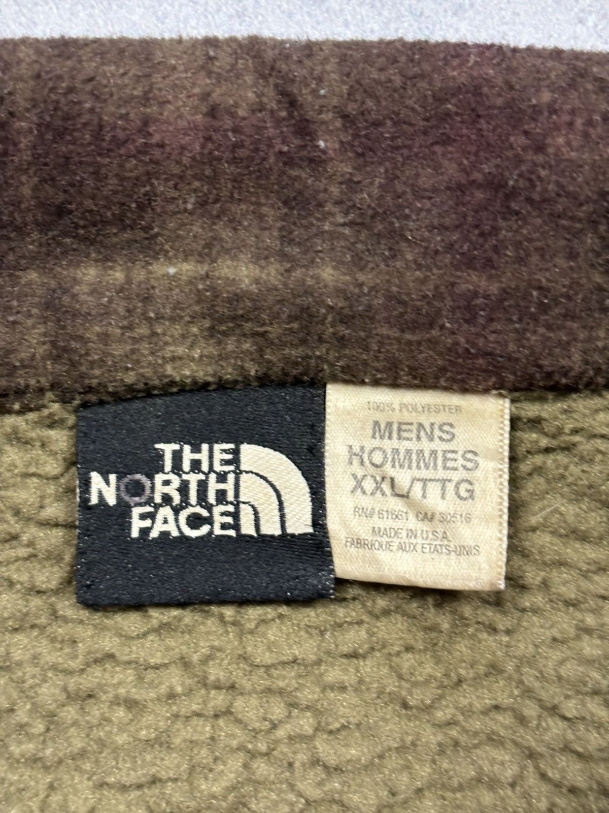 The North Face VTG 90s The North Face Plaid Fleece Lined Zip Up Overshirt Size US XXL / EU 58 / 5 - 12 Thumbnail