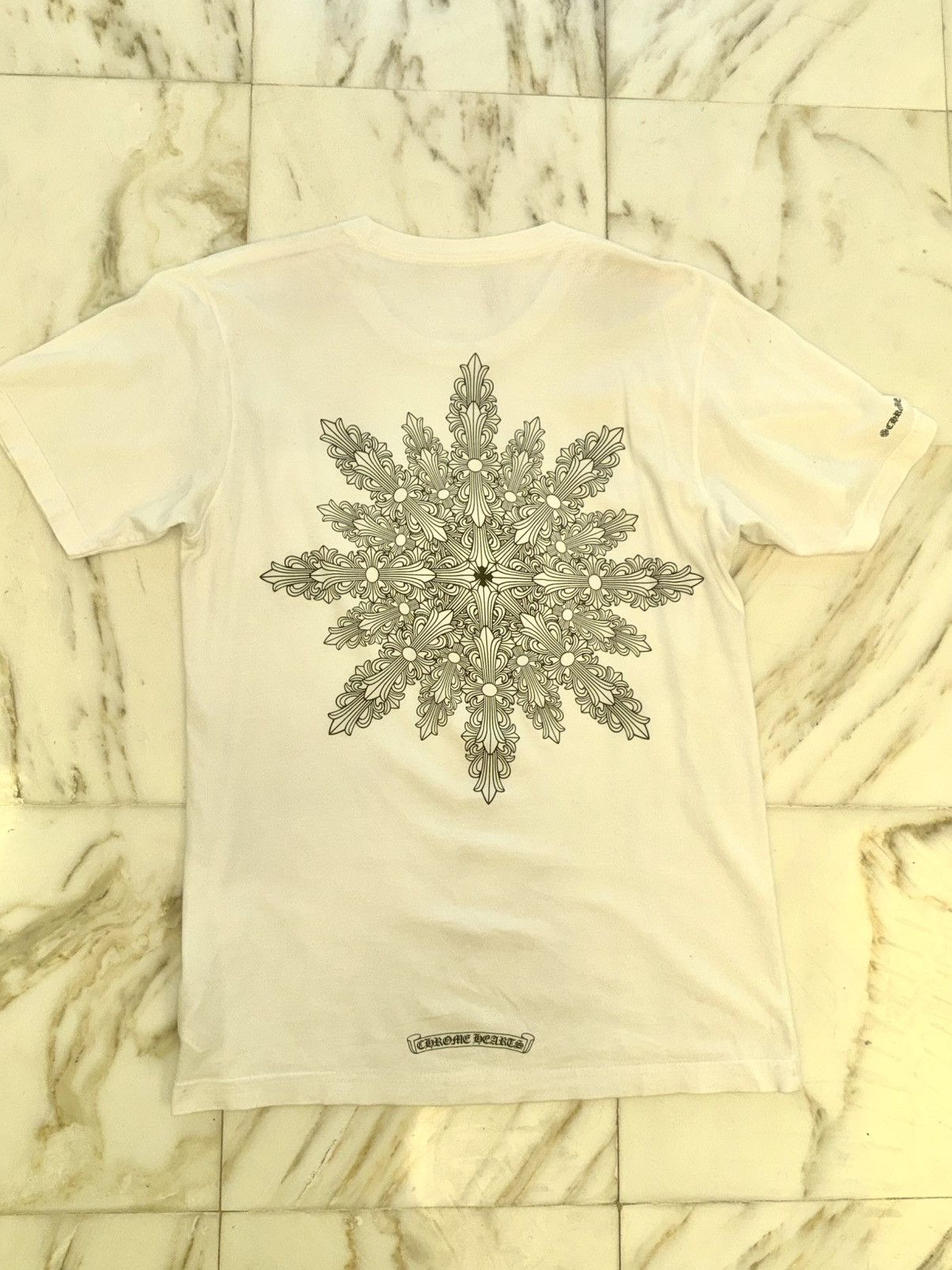 Chrome Hearts ❗️READ DESC❗️Chrome hearts Floral Flower T-shirt Size US M / EU 48-50 / 2 - 1 Thumbnail
