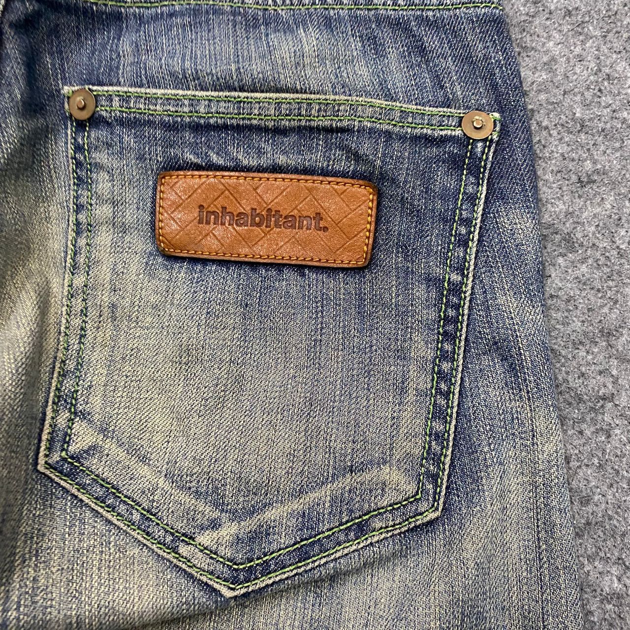 INHABIT 💥Best Offer💥Vintage Inhabitants Distressed Denim Size US 29 - 15 Thumbnail