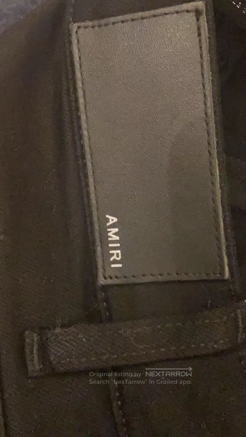 Amiri Amiri First Generation Black Diamond Destroyed Jeans Size US 32 / EU 48 - 4 Thumbnail