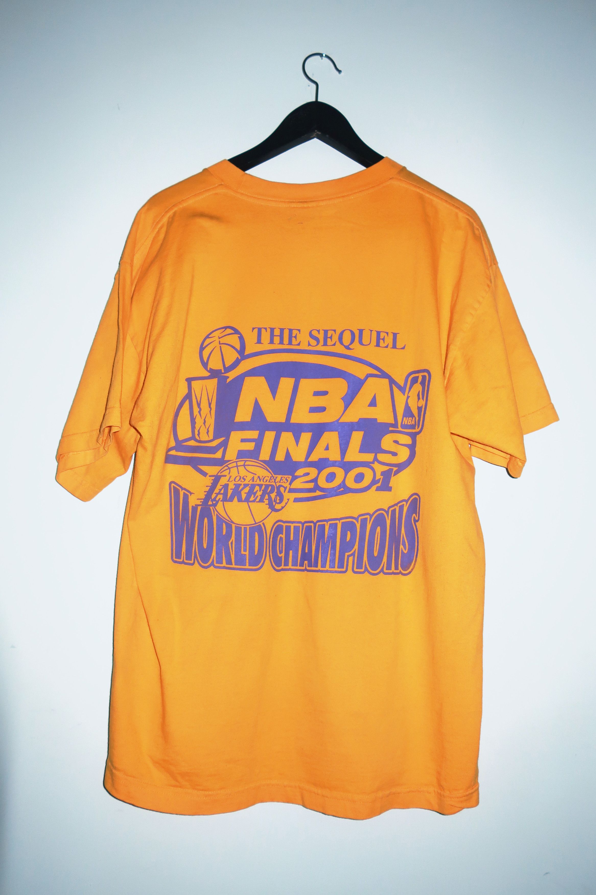 Vintage Vintage LA Lakers Shaq Kobe Bryant Shirt NBA Finals Champs Size US XL / EU 56 / 4 - 3 Thumbnail
