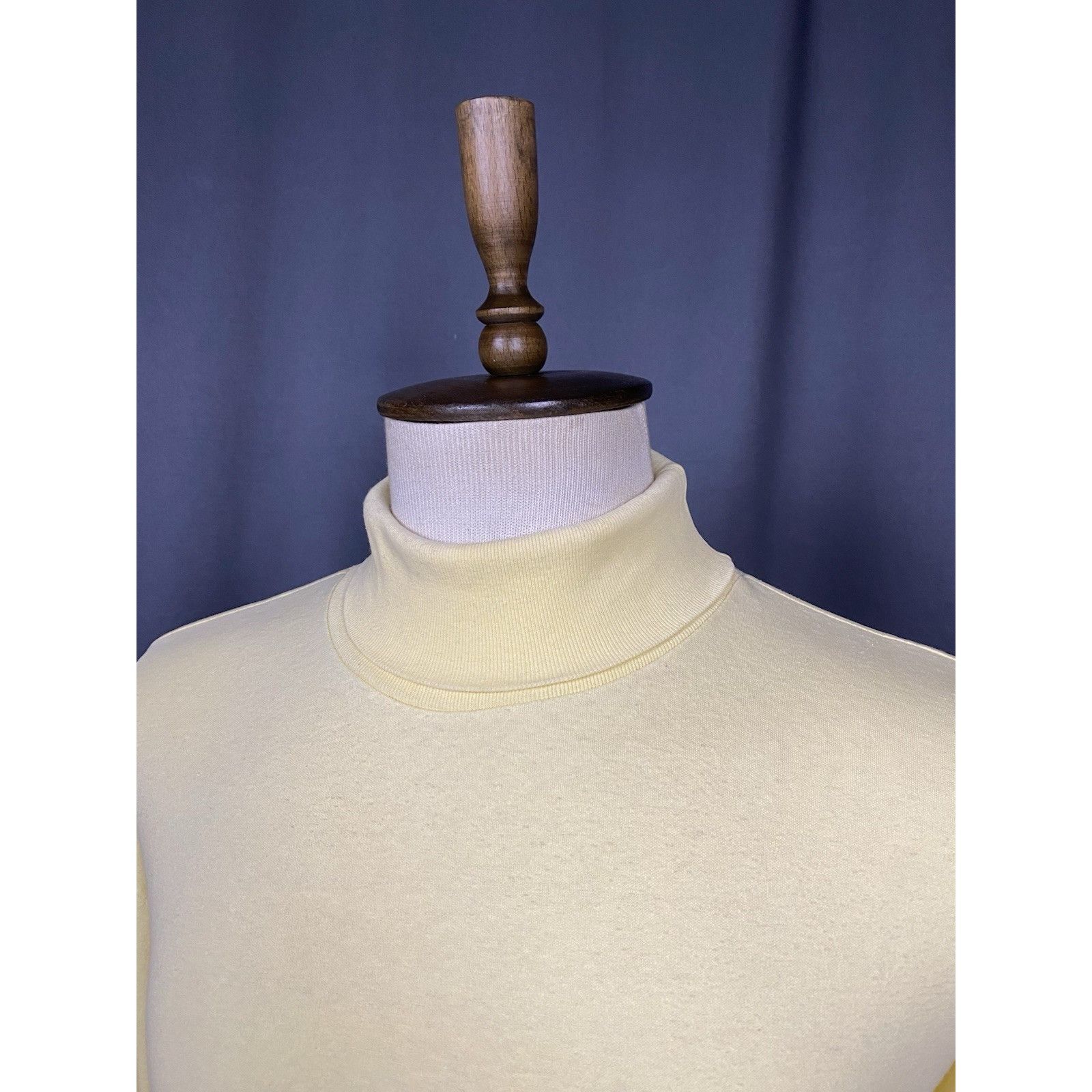 Polo Ralph Lauren Polo by Ralph Lauren US Made Vintage Beige Yellow Turtleneck Size US XXL / EU 58 / 5 - 6 Thumbnail