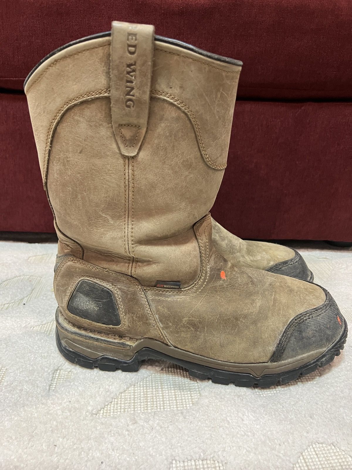 Red Wing Red Wing 4448 Flexforce Men's Safety Toe Work Boot Size 11.5 Size US 11.5 / EU 44-45 - 10 Thumbnail