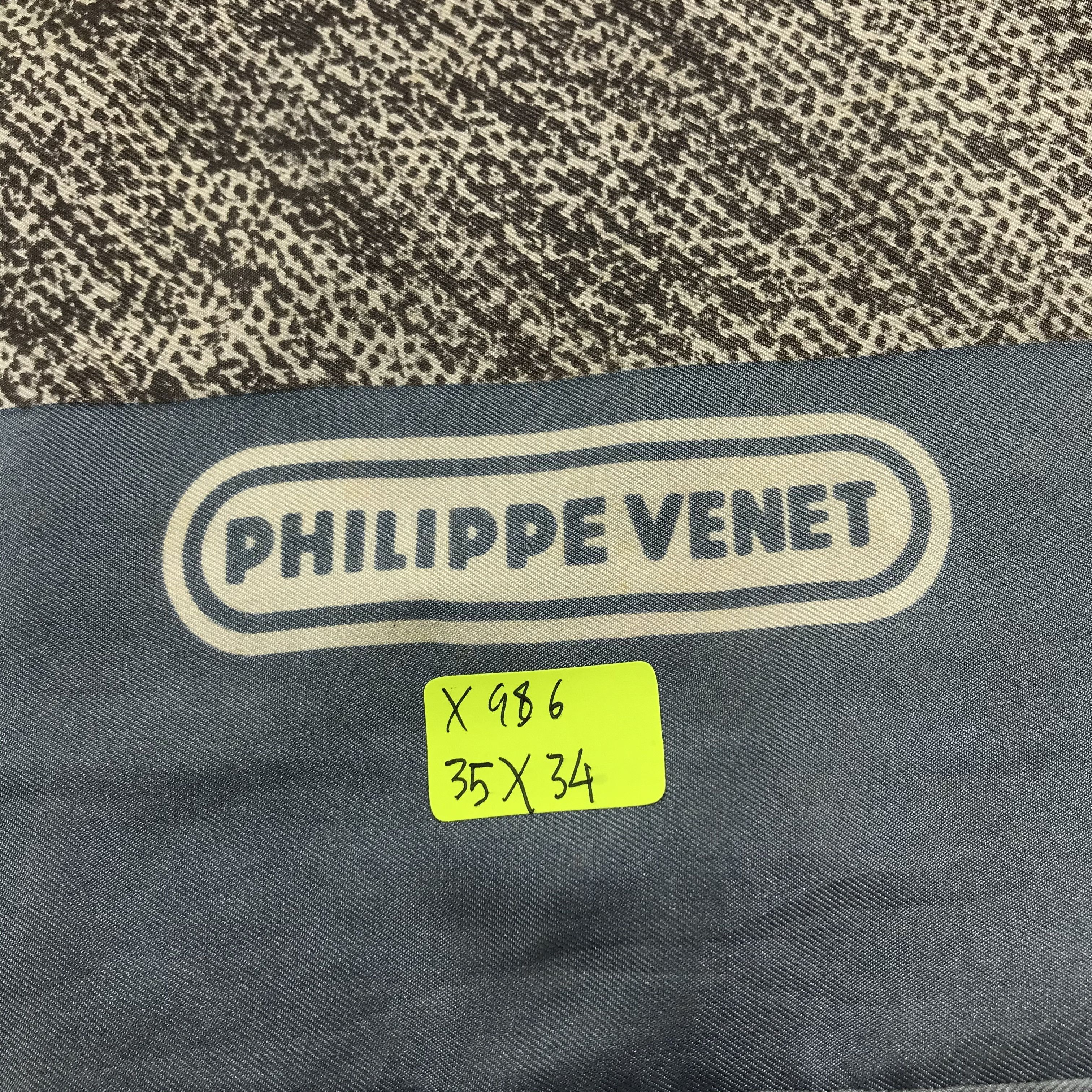 Vintage Vintage Philippe Silk Scarf Size ONE SIZE - 6 Thumbnail
