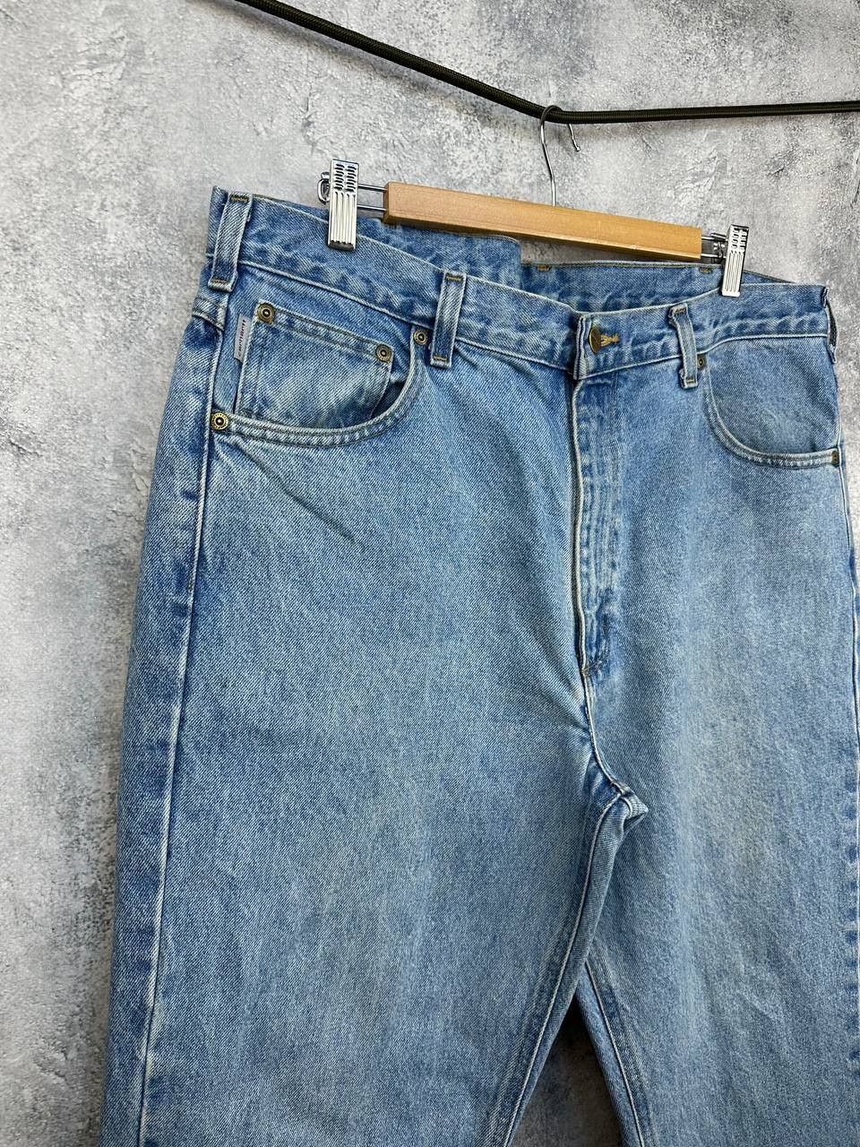 Carhartt Carhartt B18 Traditional Fit Straight Leg Jeans 38x32 Mexico Size US 38 / EU 54 - 3 Thumbnail