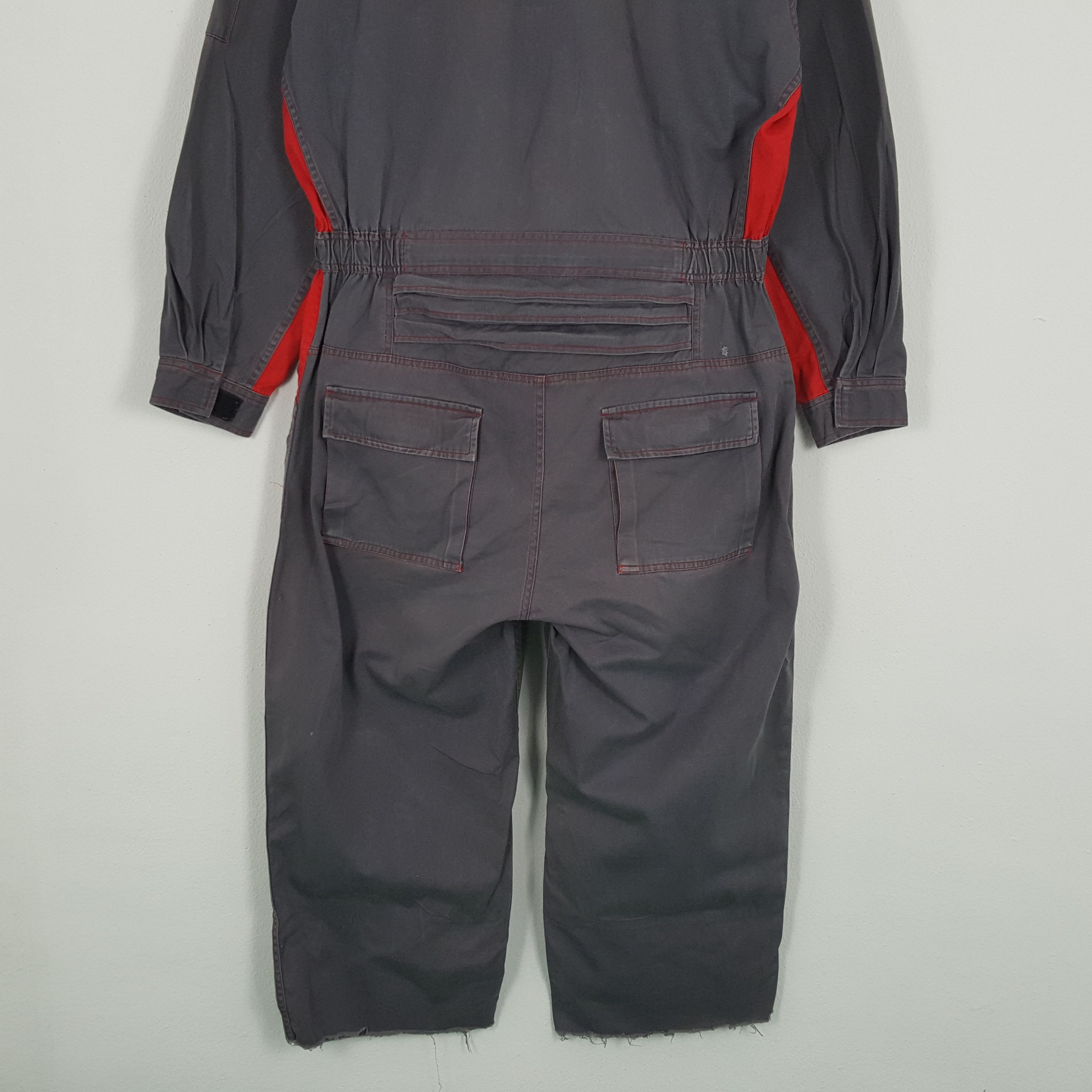 Vintage AKTIO Motorsports Workwear Style Coverall Jacket Size US XL / EU 56 / 4 - 3 Thumbnail