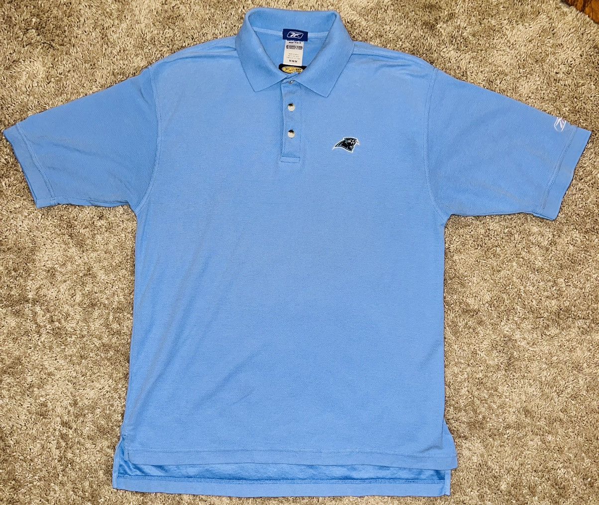 NFL × Reebok × Vintage Vintage Reebok Carolina Panthers Polo Size US M / EU 48-50 / 2 - 4 Thumbnail