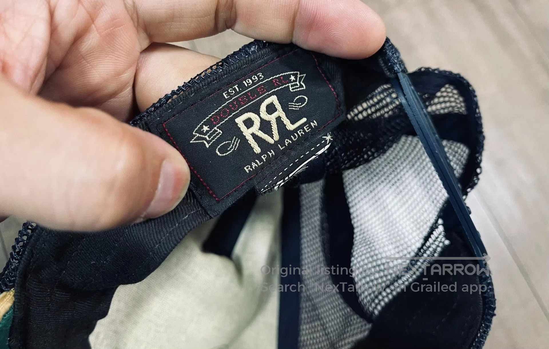 RRL Ralph Lauren RRL Ralph Lauren Embroidered Corduroy Baseball Cap. Size ONE SIZE - 3 Thumbnail
