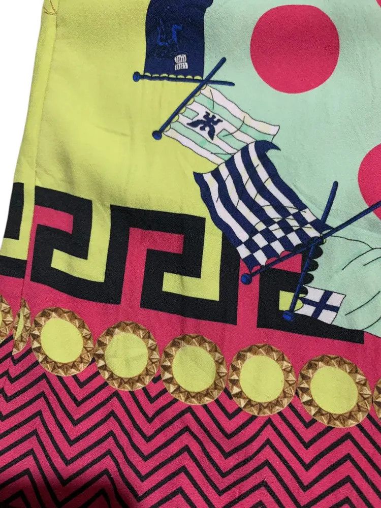 Versace SS15 versace resort viscose mini dress Size M / US 6-8 / IT 42-44 - 9 Thumbnail