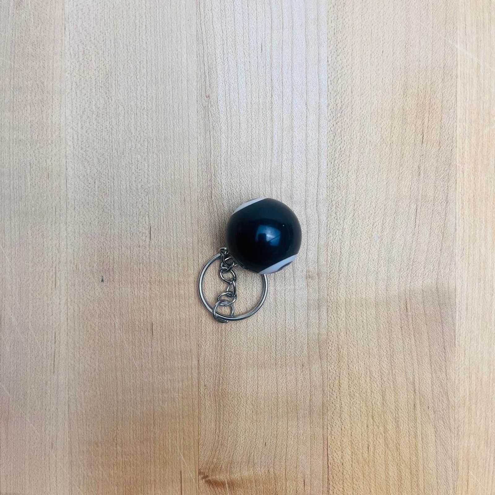 Other Y2k 2000s black 8ball keyring for keychain Size ONE SIZE - 4 Thumbnail