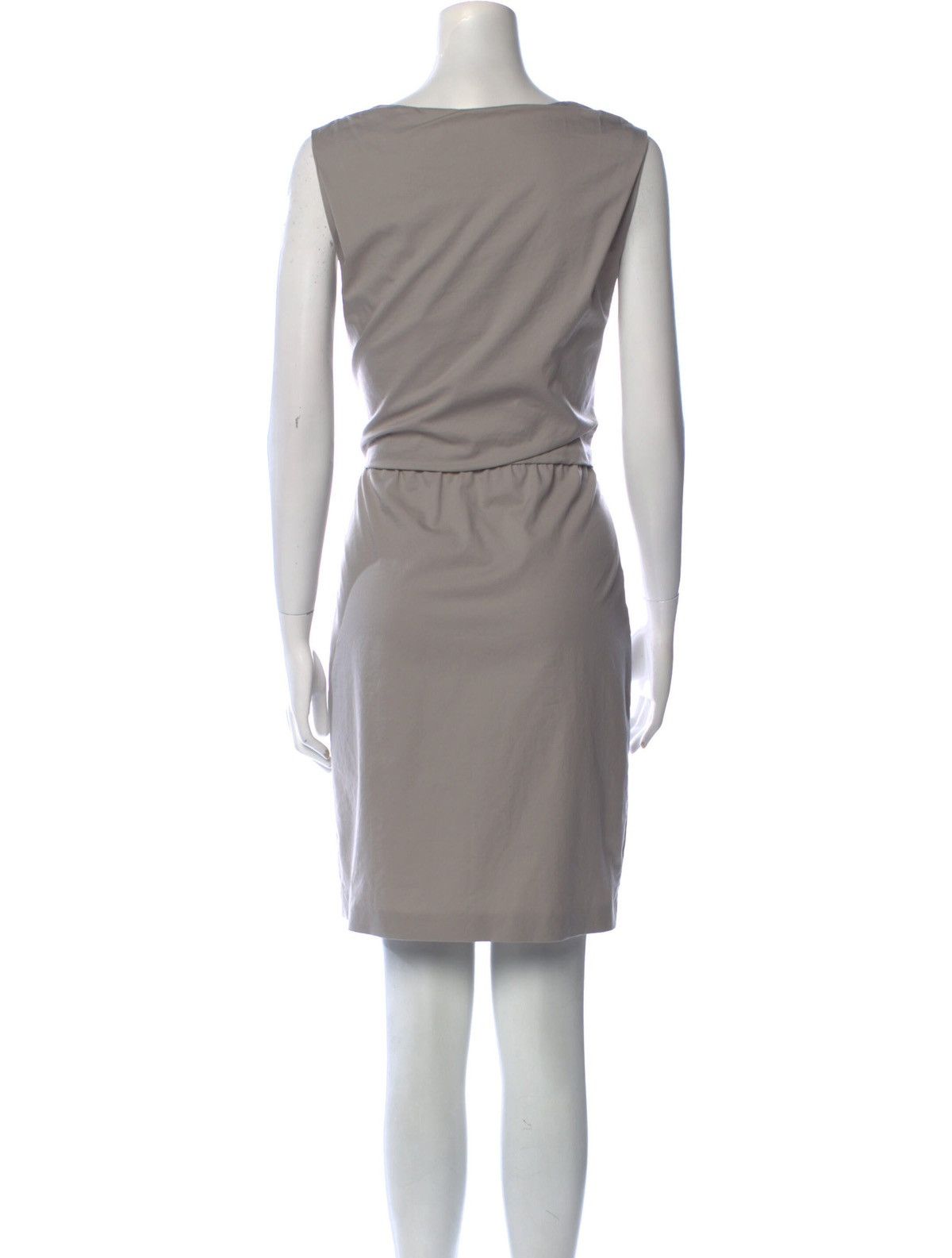 Diane von Furstenberg Straight dress Diane von Furstenberg Grey Size ONE SIZE - 3 Thumbnail