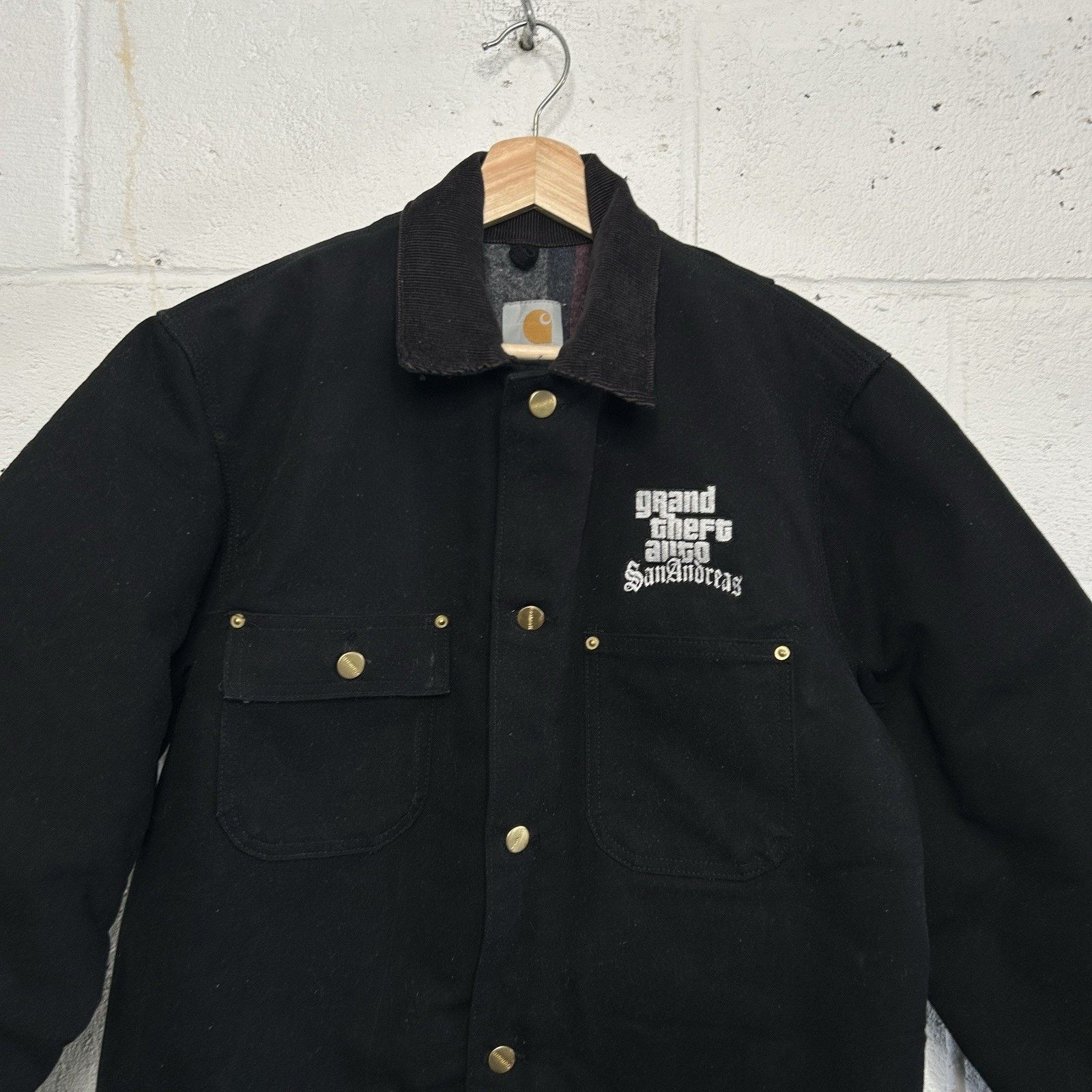 Carhartt Vintage Carhartt X GTA San Andreas Chore Coat “Black” C01 Size US S / EU 44-46 / 1 - 3 Thumbnail