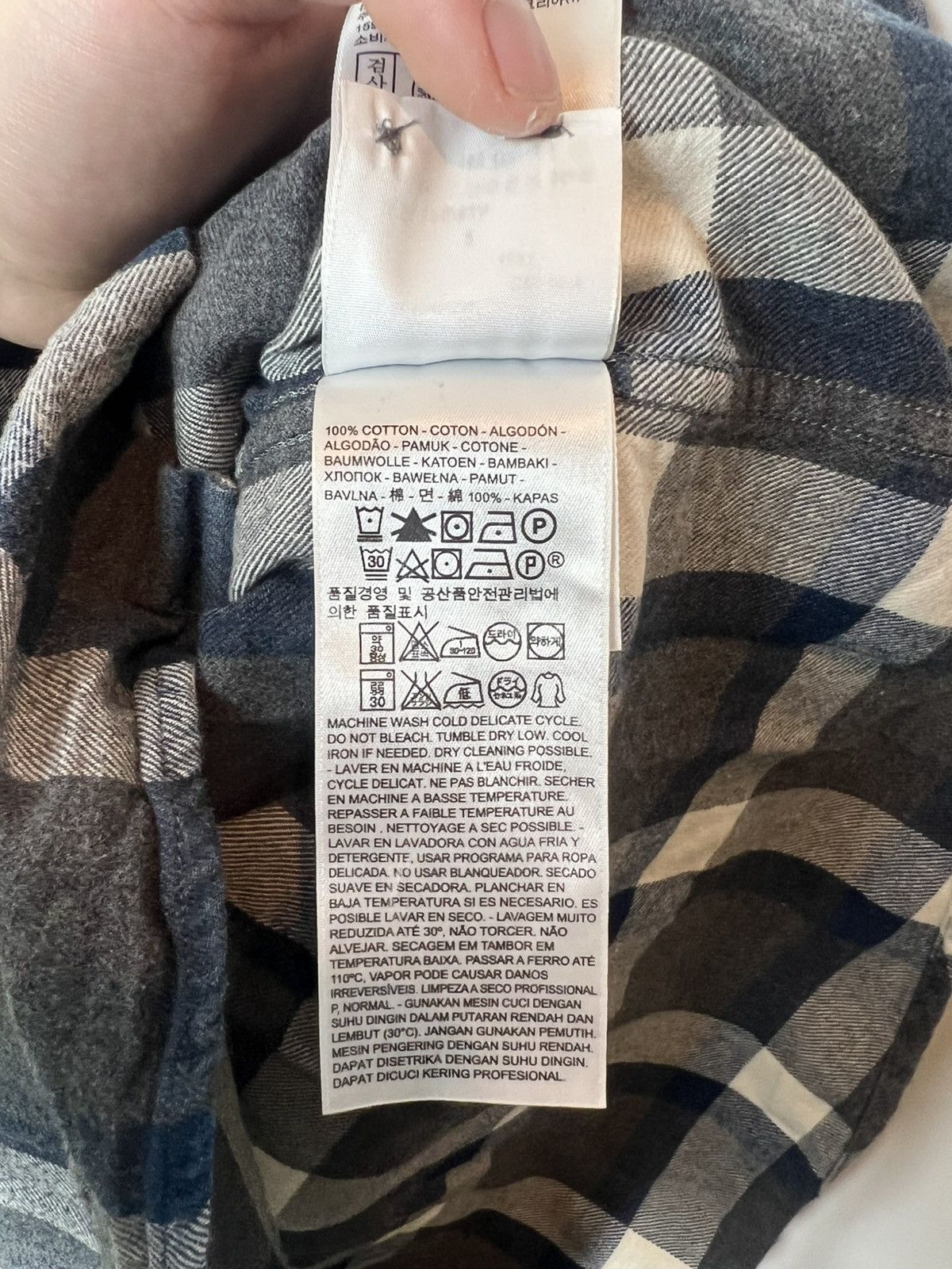 Levi's Made & Crafted Vintage streetwear y2l Levi’s Made and Crafted Flannel Shirt Size US M / EU 48-50 / 2 - 7 Thumbnail
