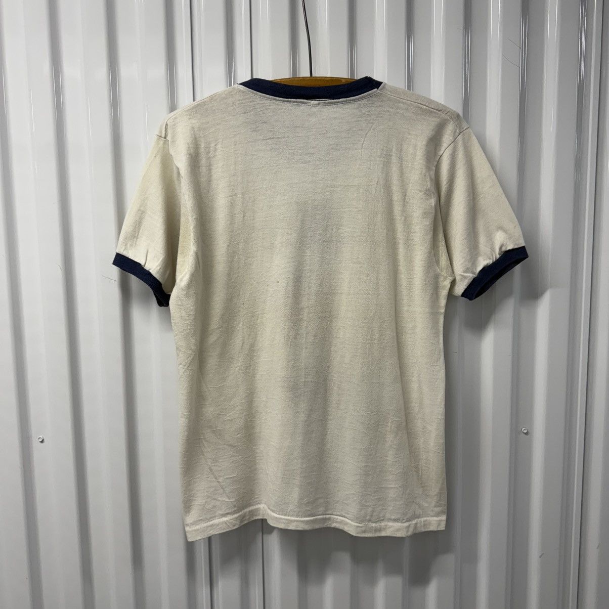 Mickey Mouse × Vintage RARE Vintage 70s 80s Mickey Mouse Disneyland Ringer Tee Size US L / EU 52-54 / 3 - 7 Thumbnail