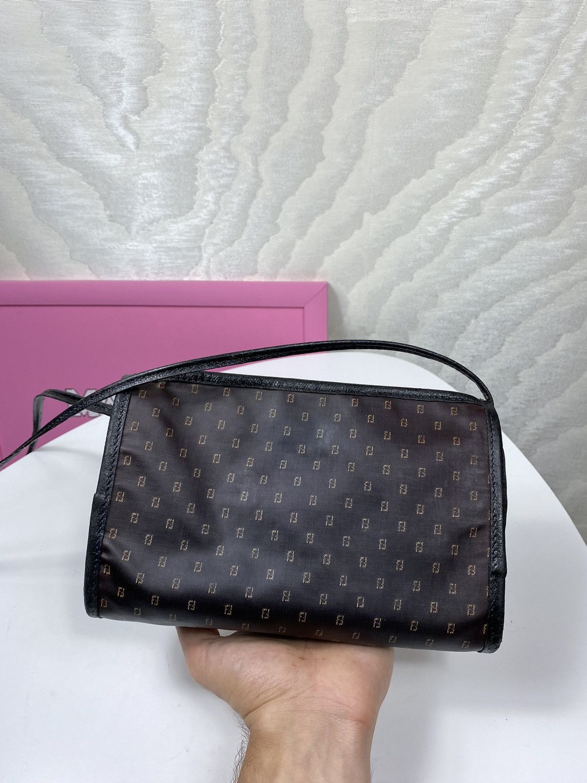 Fendi × Vintage Fendi Sas Zucchino mini bag Size ONE SIZE - 9 Thumbnail