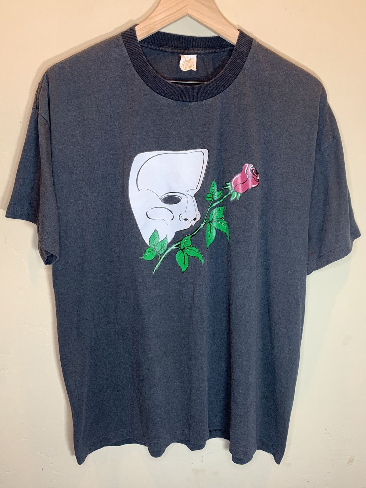 Vintage *RARE* Vintage 70’s Phantom Of The Opera Single Stitch Shirt Size US XL / EU 56 / 4 - 1 Thumbnail