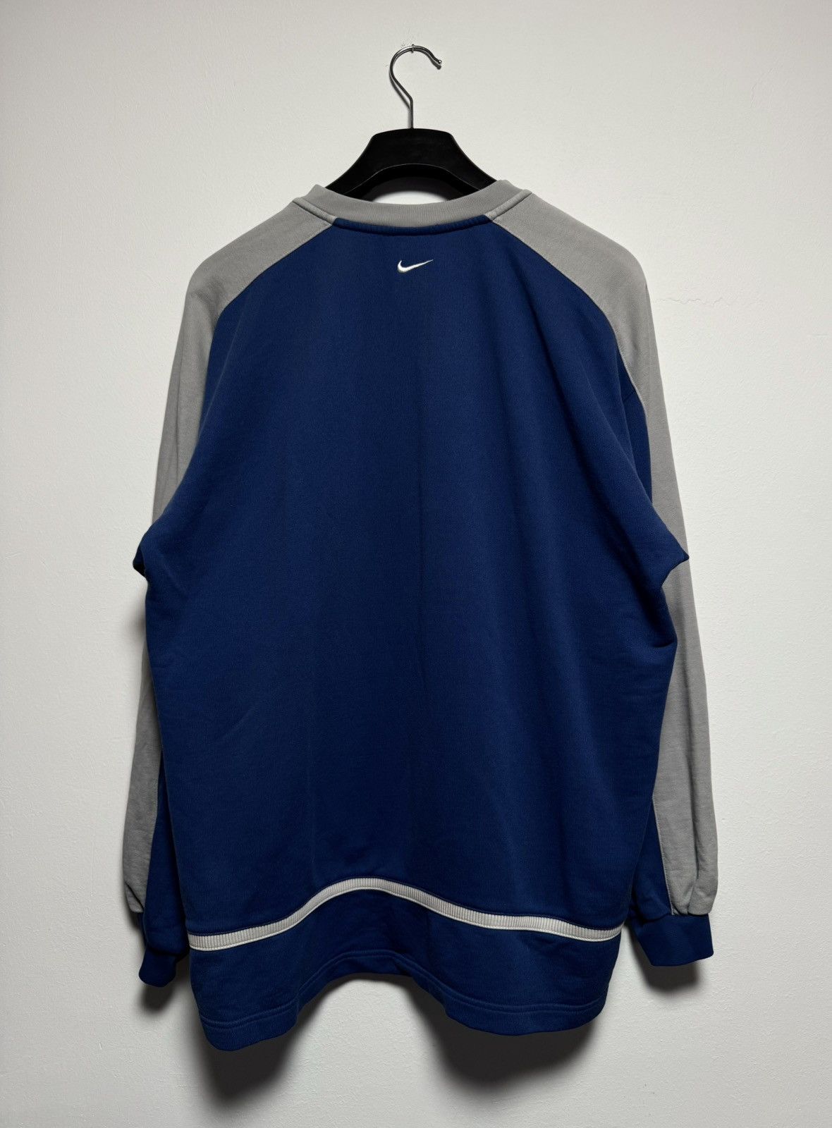Nike Vintage Nike Center Swoosh Pullover 90s Sweatshirt Y2K Size US L / EU 52-54 / 3 - 2 Thumbnail