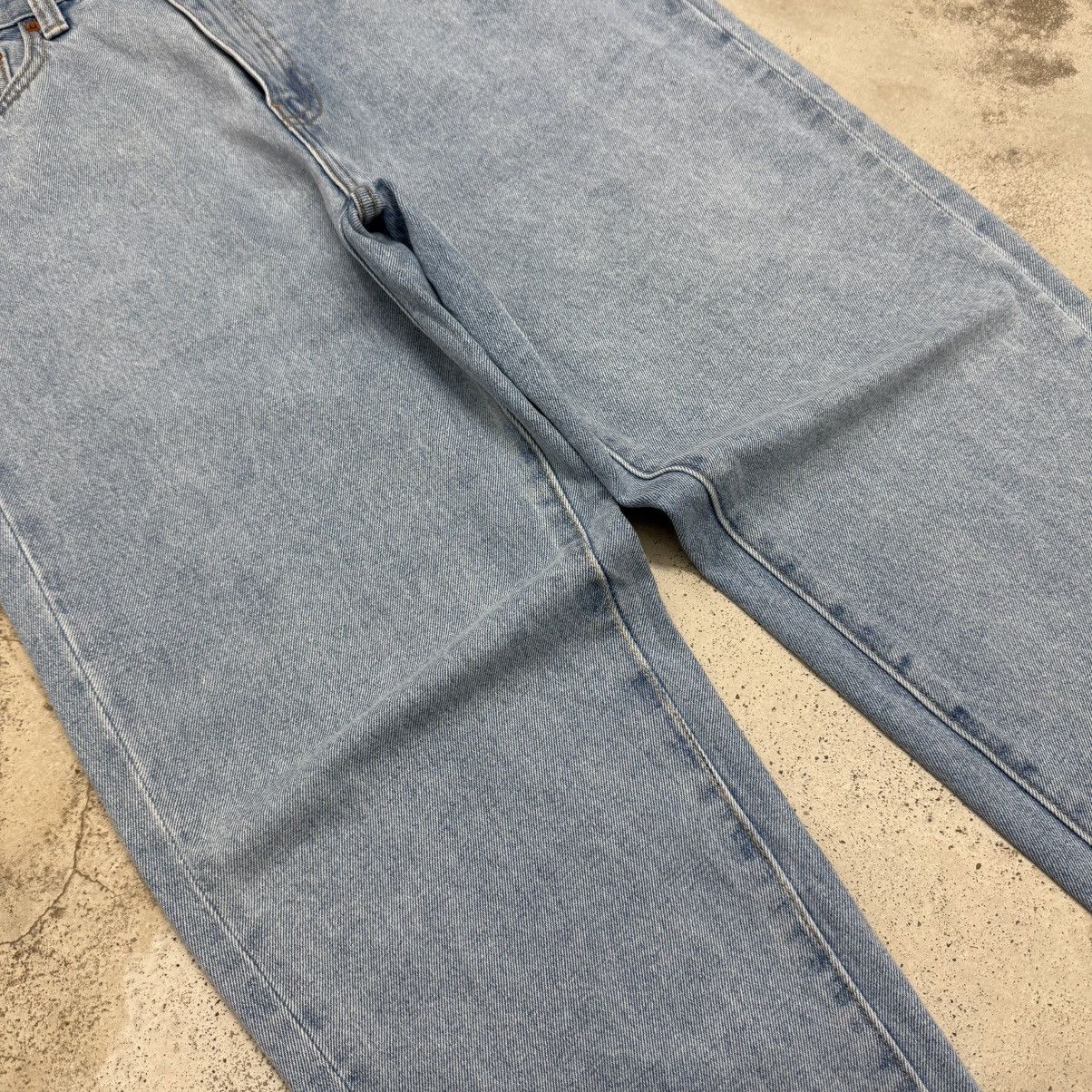 Levi's Levis 562 Lighwash Wide Tapered Denim Pants Size US 32 / EU 48 - 6 Thumbnail