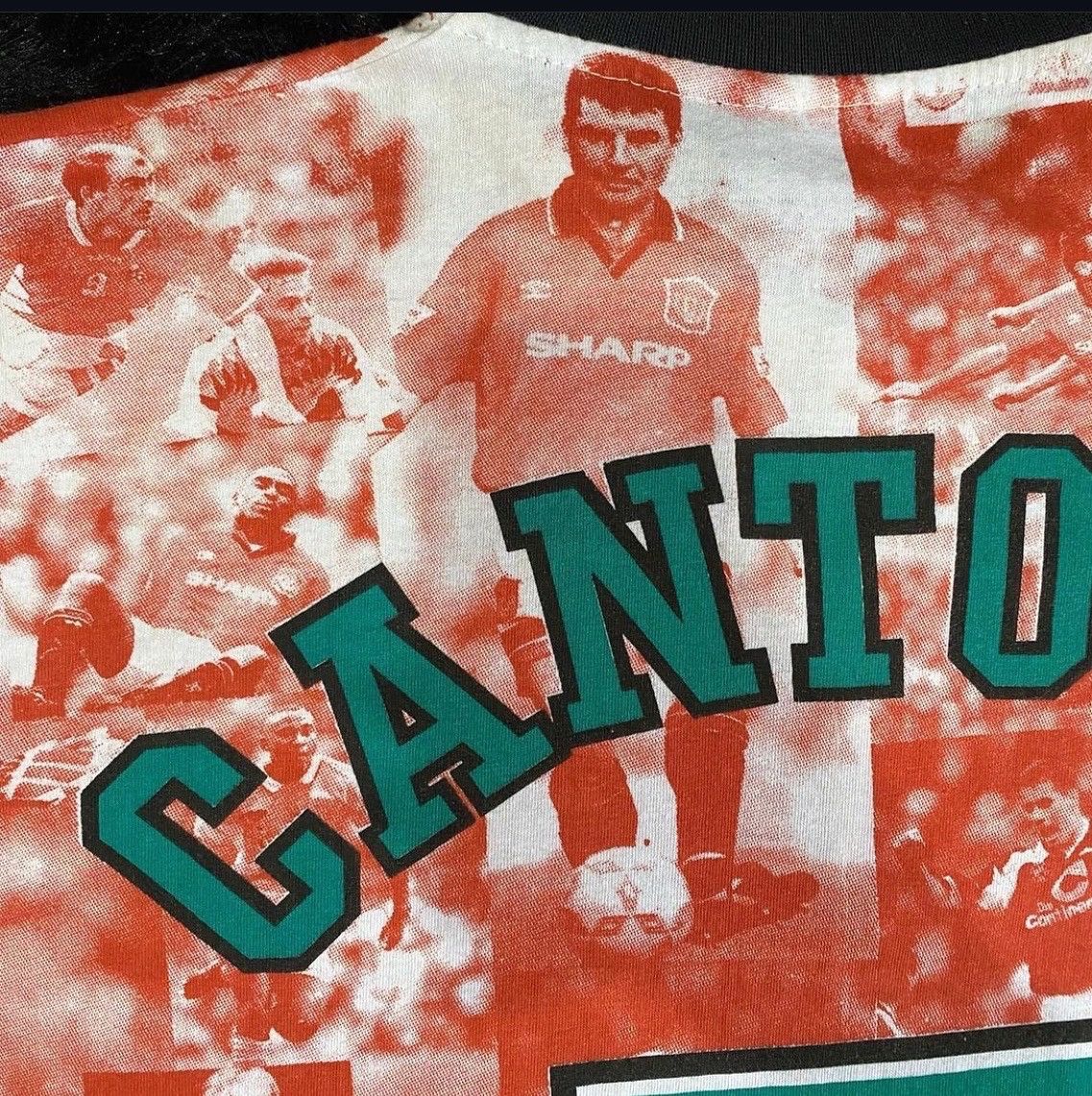 Vintage Vintage Eric cantona 90s Manchester United Bootleg style Size US XL / EU 56 / 4 - 6 Thumbnail