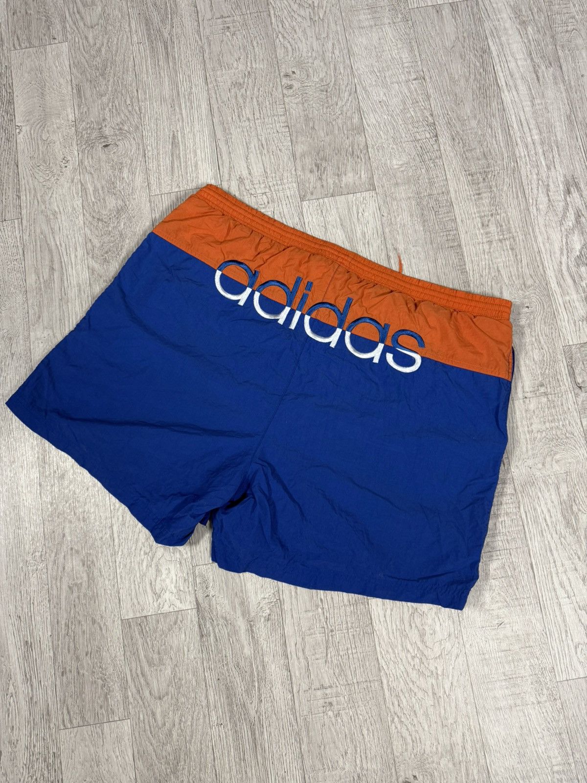 Adidas × Vintage Adidas vintage sportwear big logo shorts Size US 36 / EU 52 - 1 Thumbnail