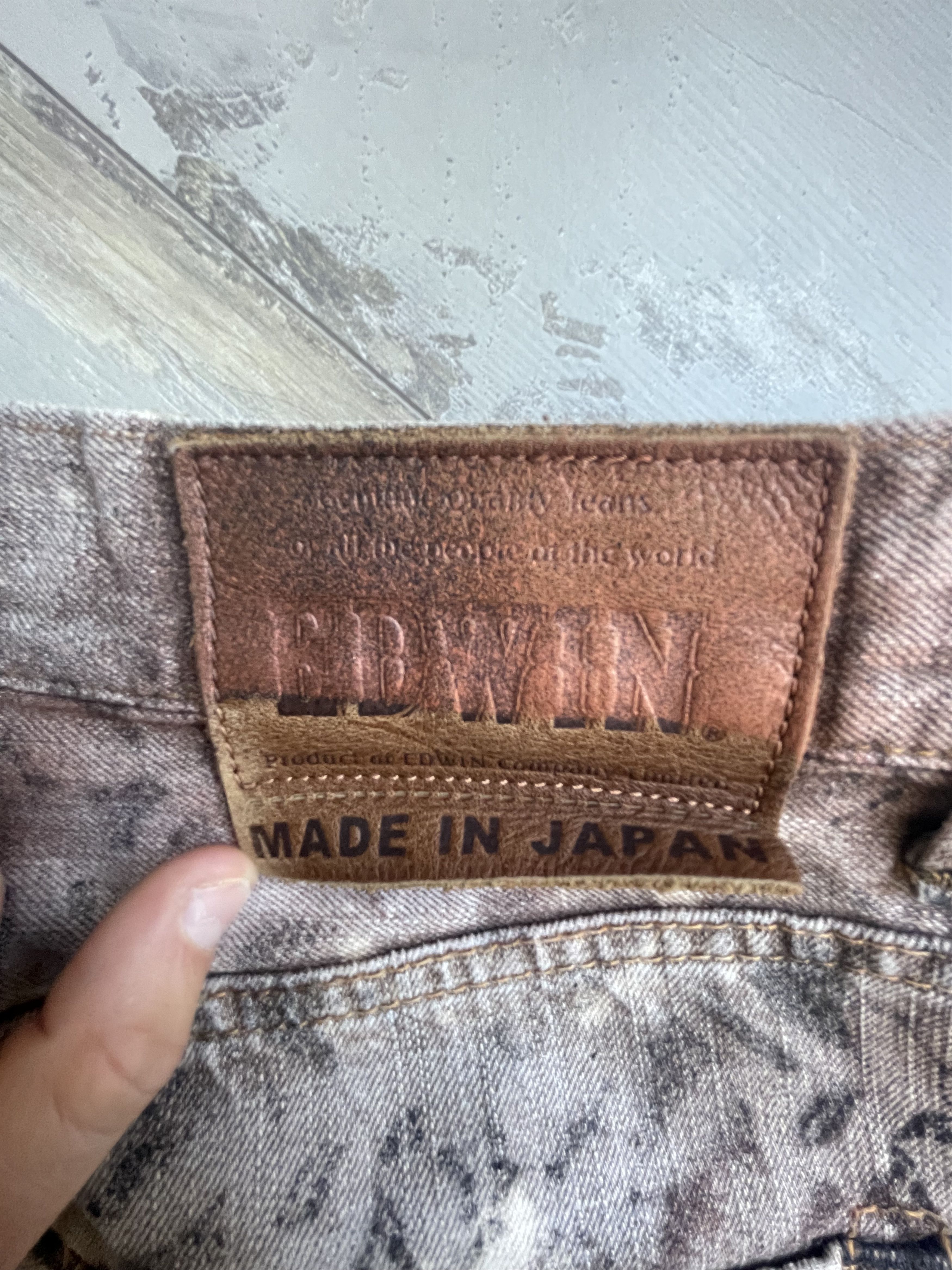 Edwin CUSTOM x SELVEDGE DENIM MADE IN JAPAN Size US 31 - 6 Thumbnail