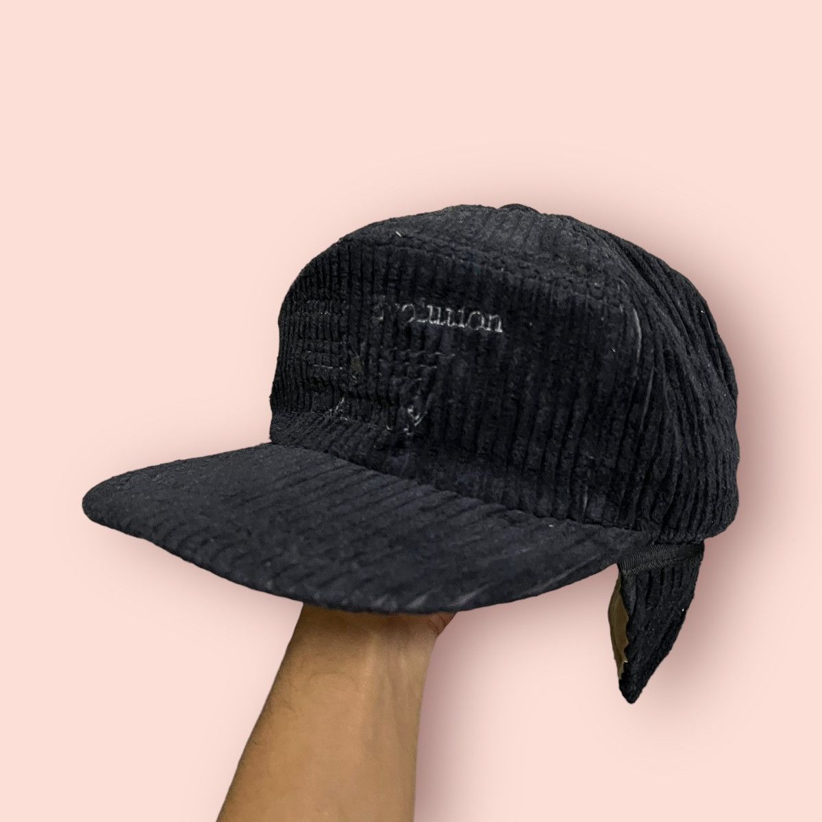 Playboy VINTAGE PLAYBOY EAR FLAP CORDUROY TRAPPER HAT Size ONE SIZE - 16 Thumbnail