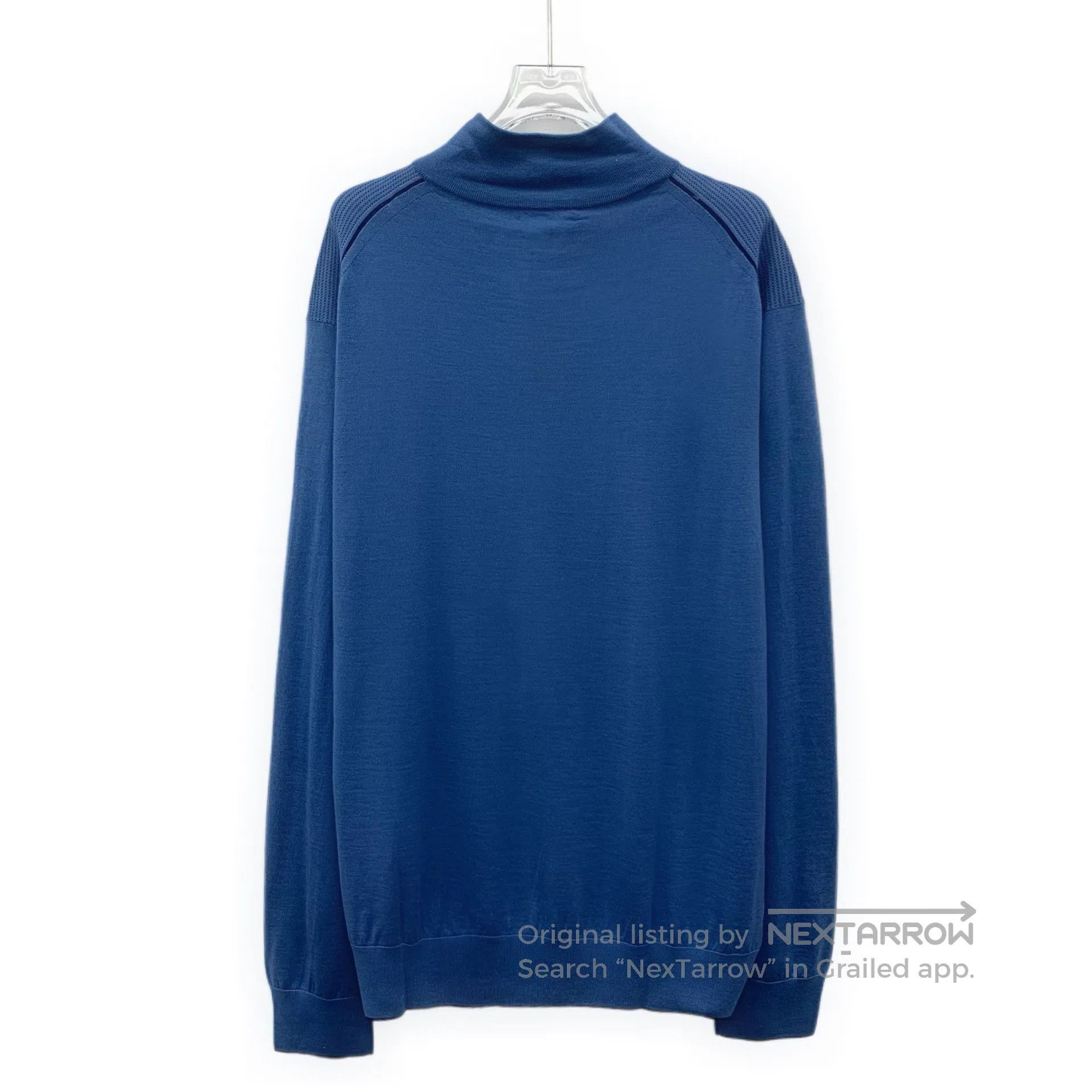 Stefano Ricci Stefano Ricci Dark blue logo steel label cashmere half-zip Size US XXL / EU 58 / 5 - 2 Thumbnail