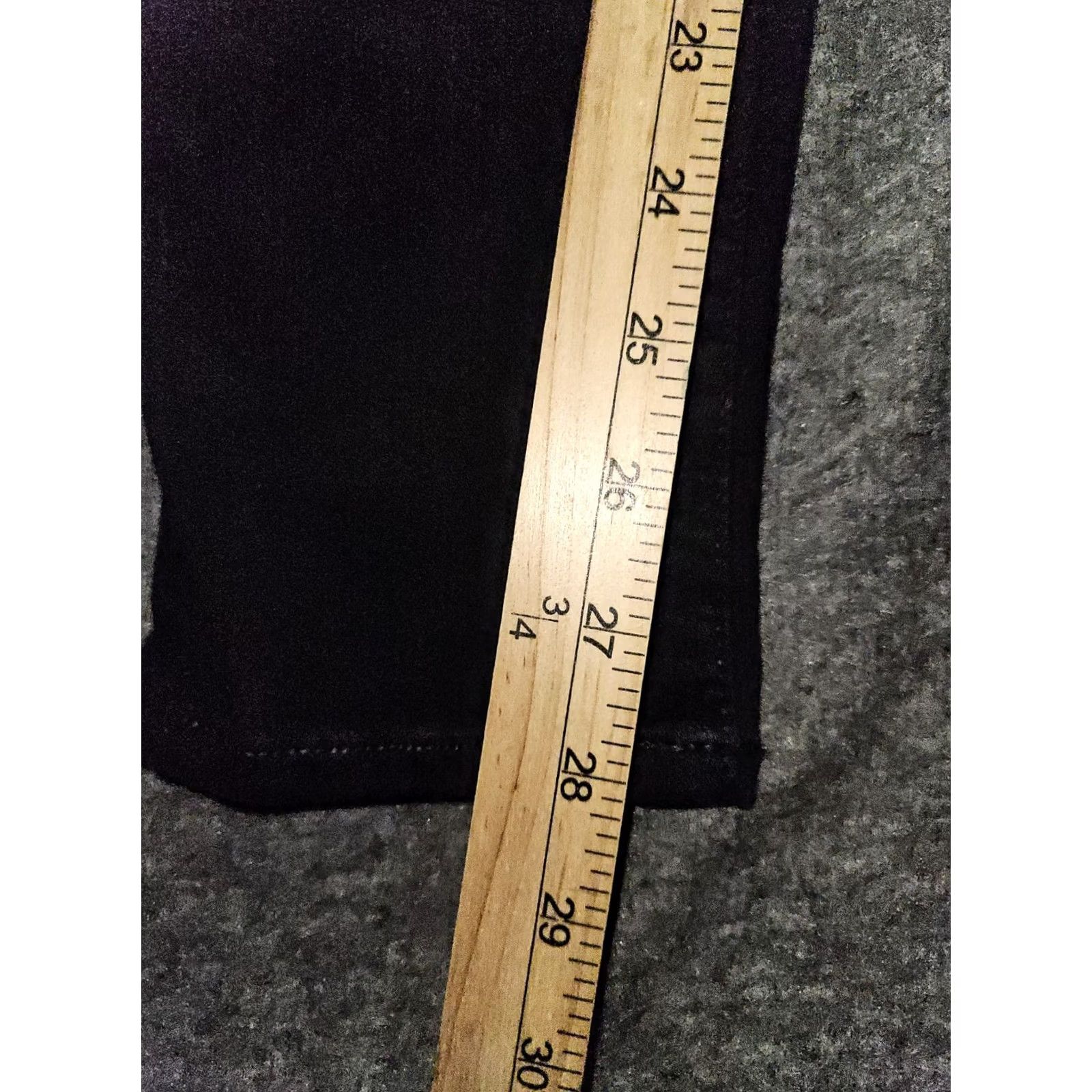 American Eagle Outfitters VINTAGE American Eagle Jeggings Women's 6 Regular Black Low Rise Distressed Jeans Size 28" / US 6 / IT 42 - 6 Thumbnail