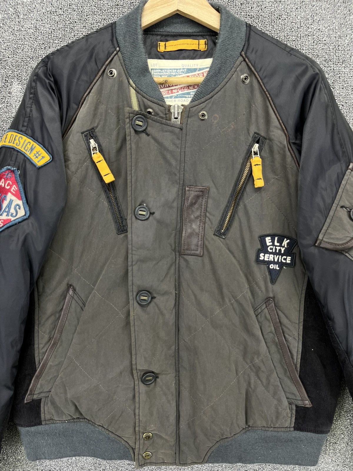 Avirex Vintage Avirex Rare Bomber Jacket Size US XL / EU 56 / 4 - 5 Thumbnail